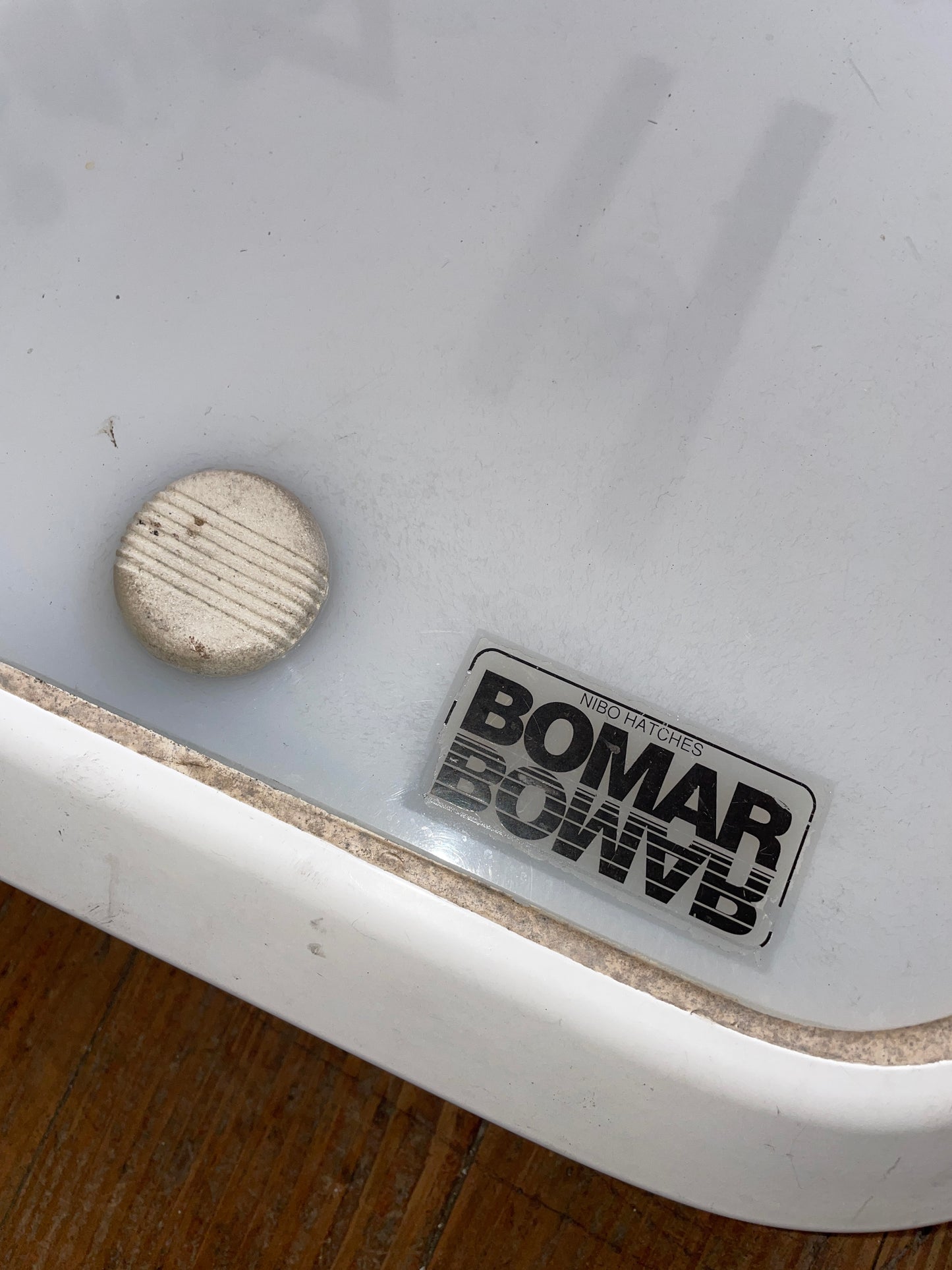 White Bomar Opening Hatch- ID 12” x 12”