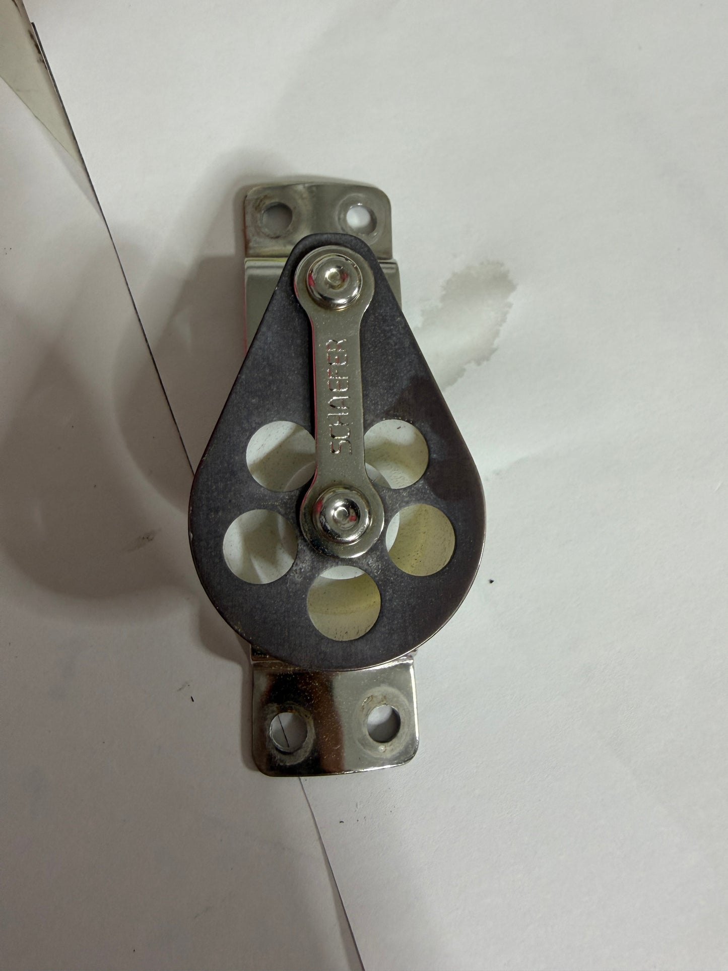 Schaefer Mast Block - 1 3/8" Sheave x 3/8" Line