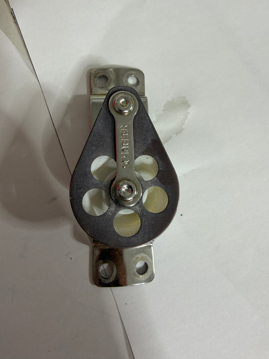 Schaefer Mast Block - 1 3/8" Sheave x 3/8" Line