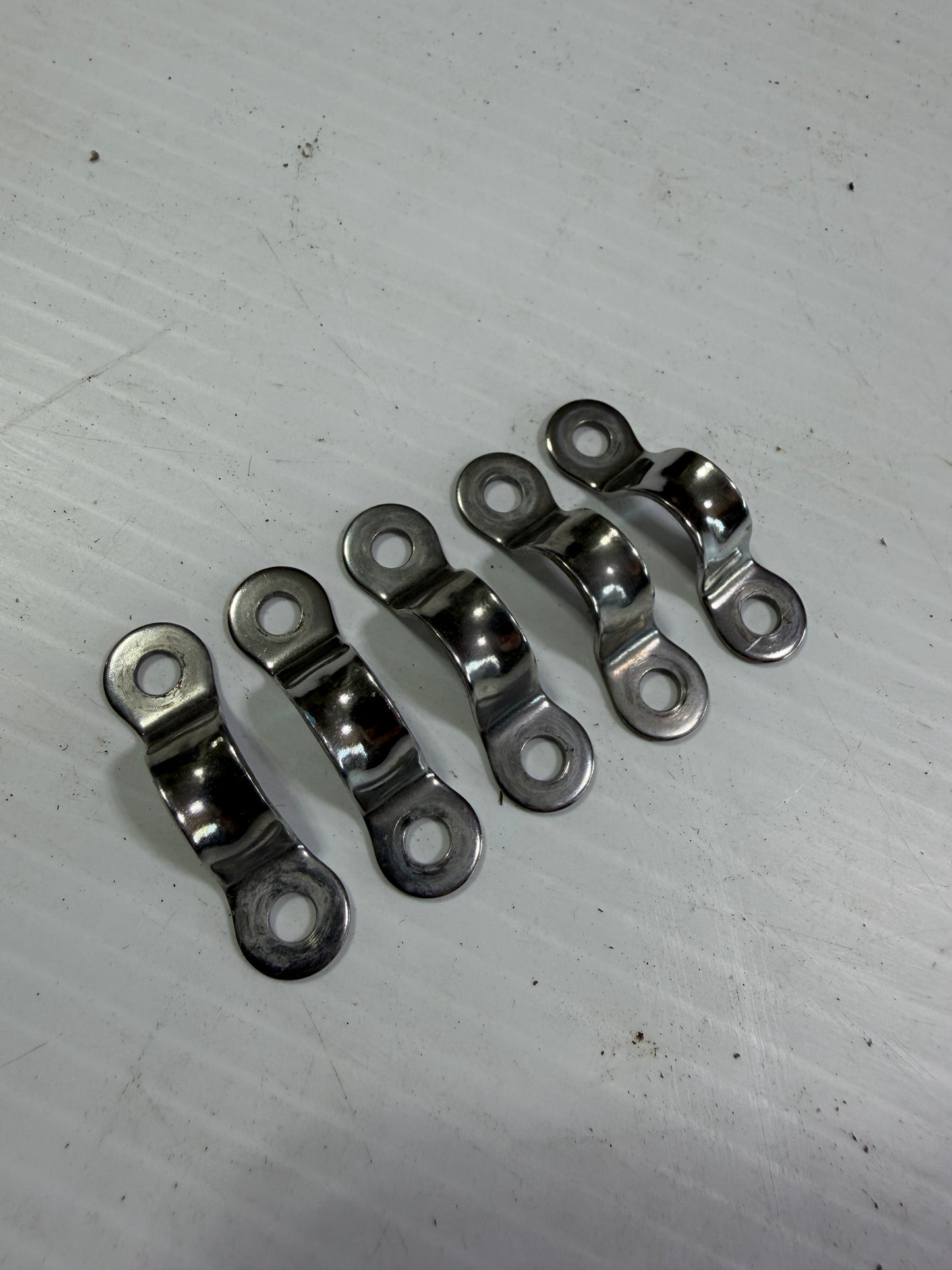 Lot of 5 Stainless Steel Deck Bows - 7/16" x 5/16"