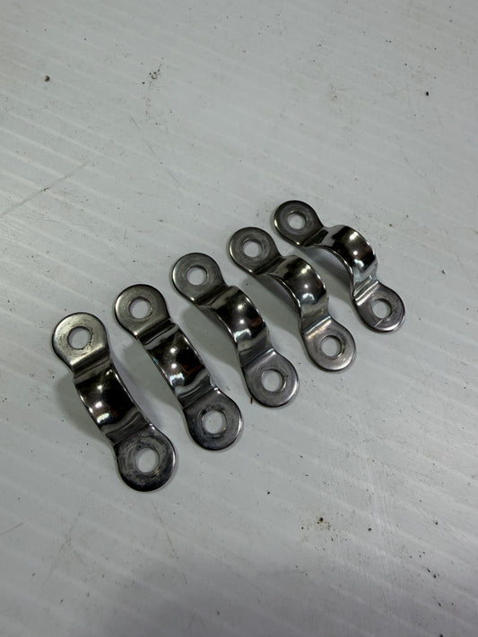 Lot of 5 Stainless Steel Deck Bows - 7/16" x 5/16"