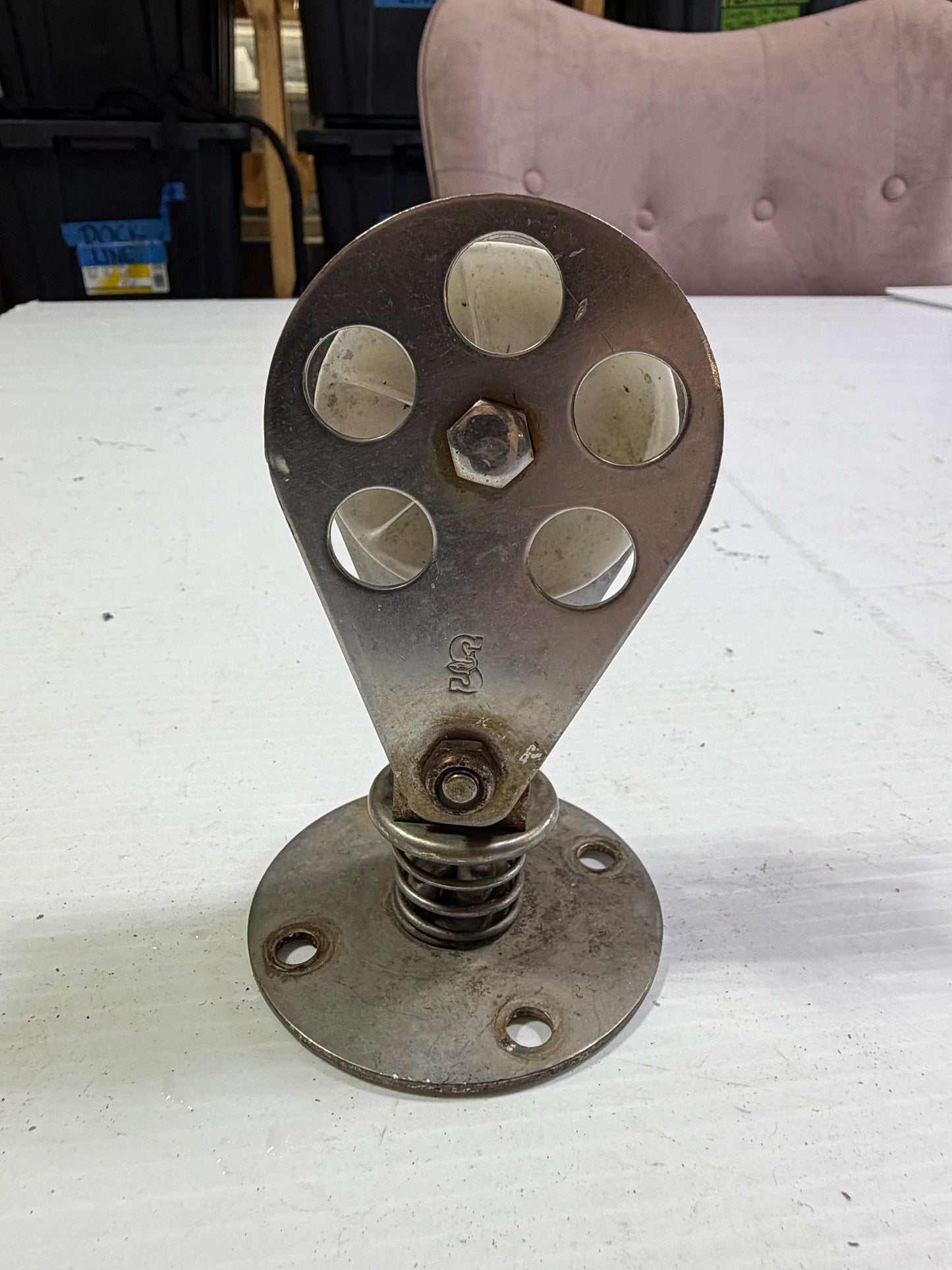 Schaefer Standing Block - 2" Sheave - 3/8" Line