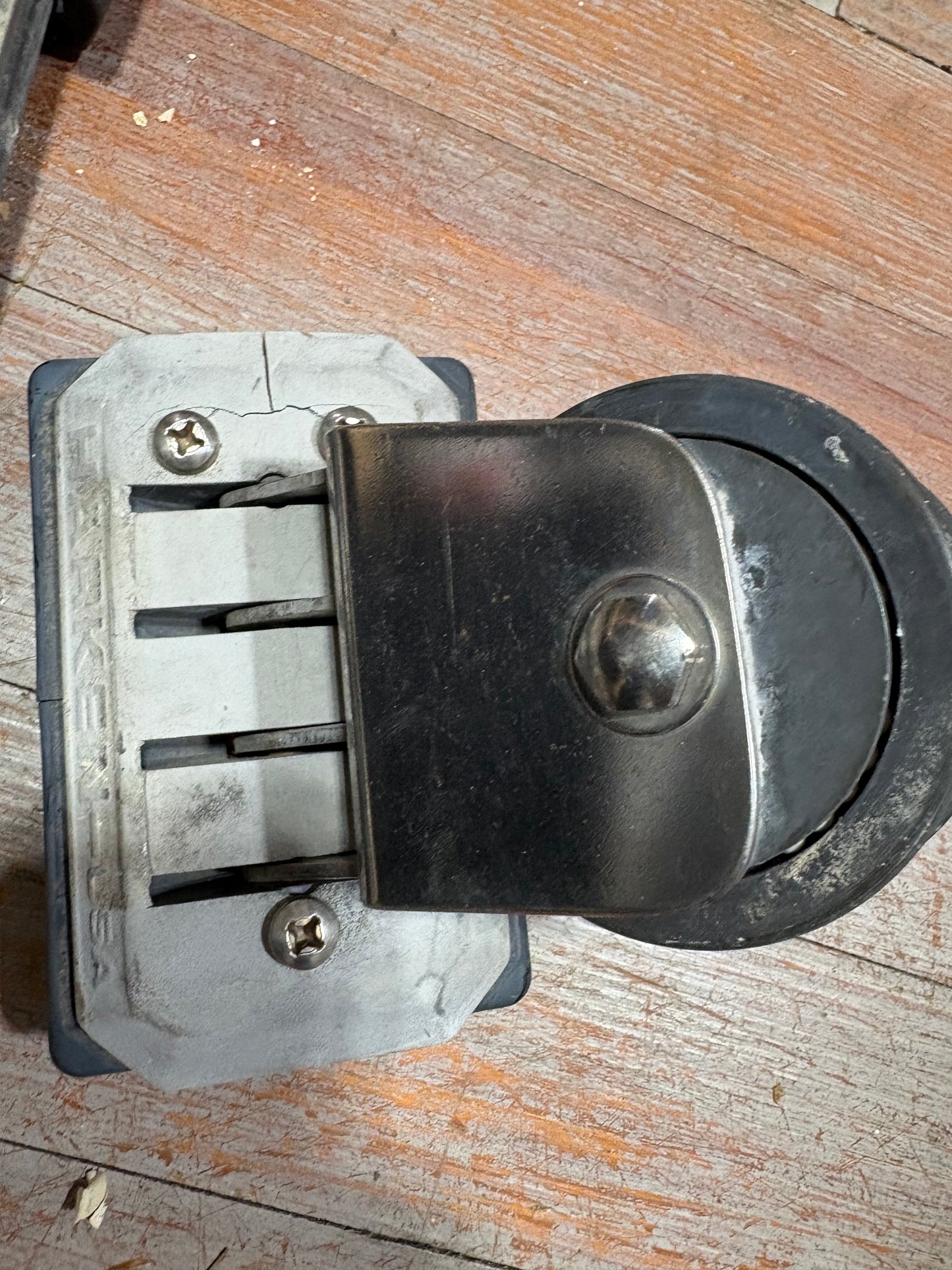 Harken Track Set with Sheet Block and Adjustable Stops from a Beneteau OC 400
