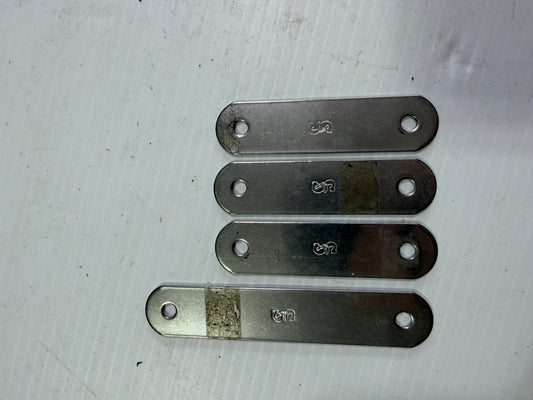Lot of 4 Schaefer Plates - 3/4" Width