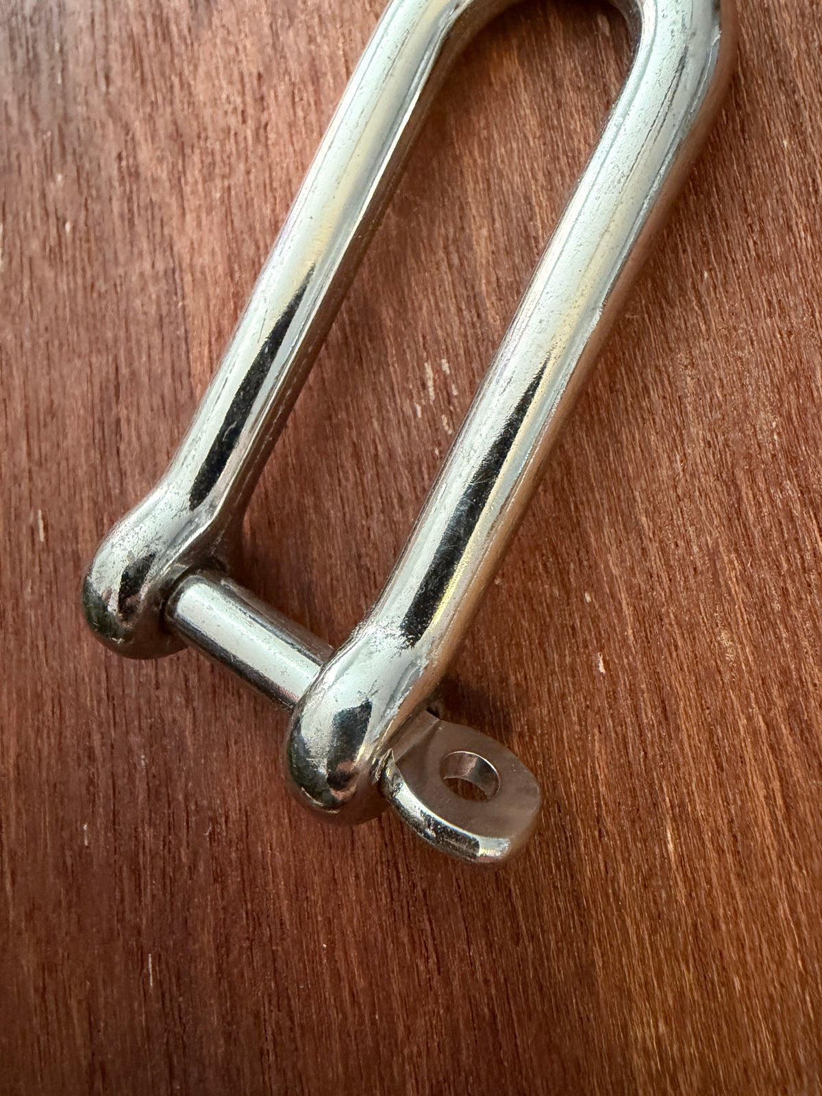 Elongated Shackle - 5/16" Pin Diameter x 5/8" Width x 3 1/8" Length - Like New