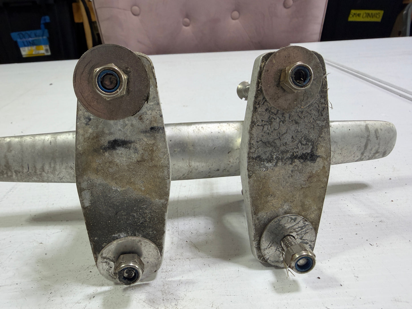 11 3/4" Long Aluminum Cleat With hardware