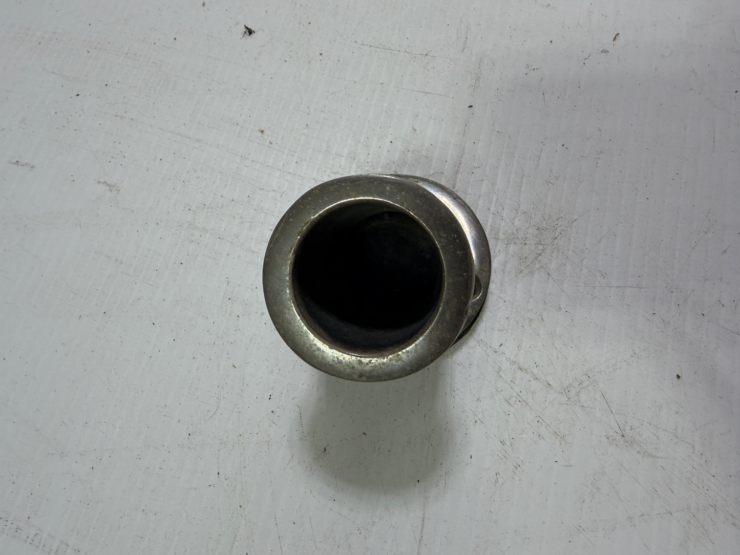 Chromed Bronze Flag Pole Holder - 1 1/4" Pole