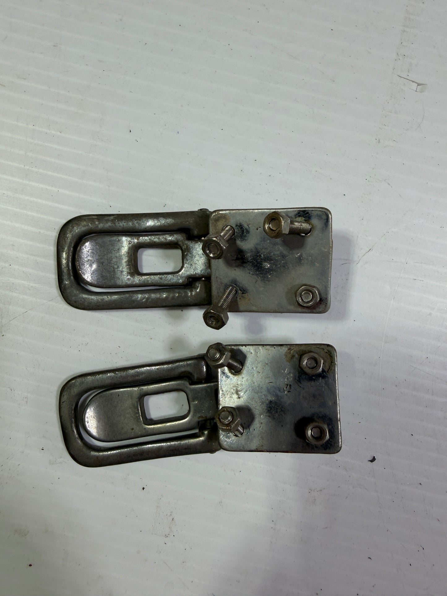 PAIR Chromed Bronze Latches