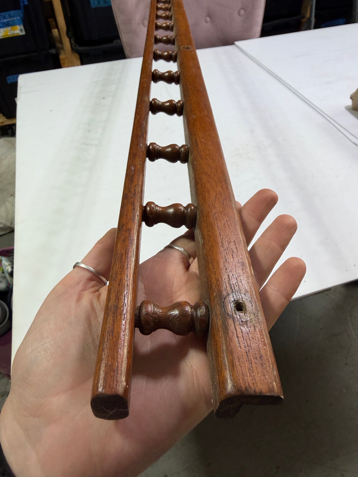 77 1/2" Long Teak Spindle - Coronado 27