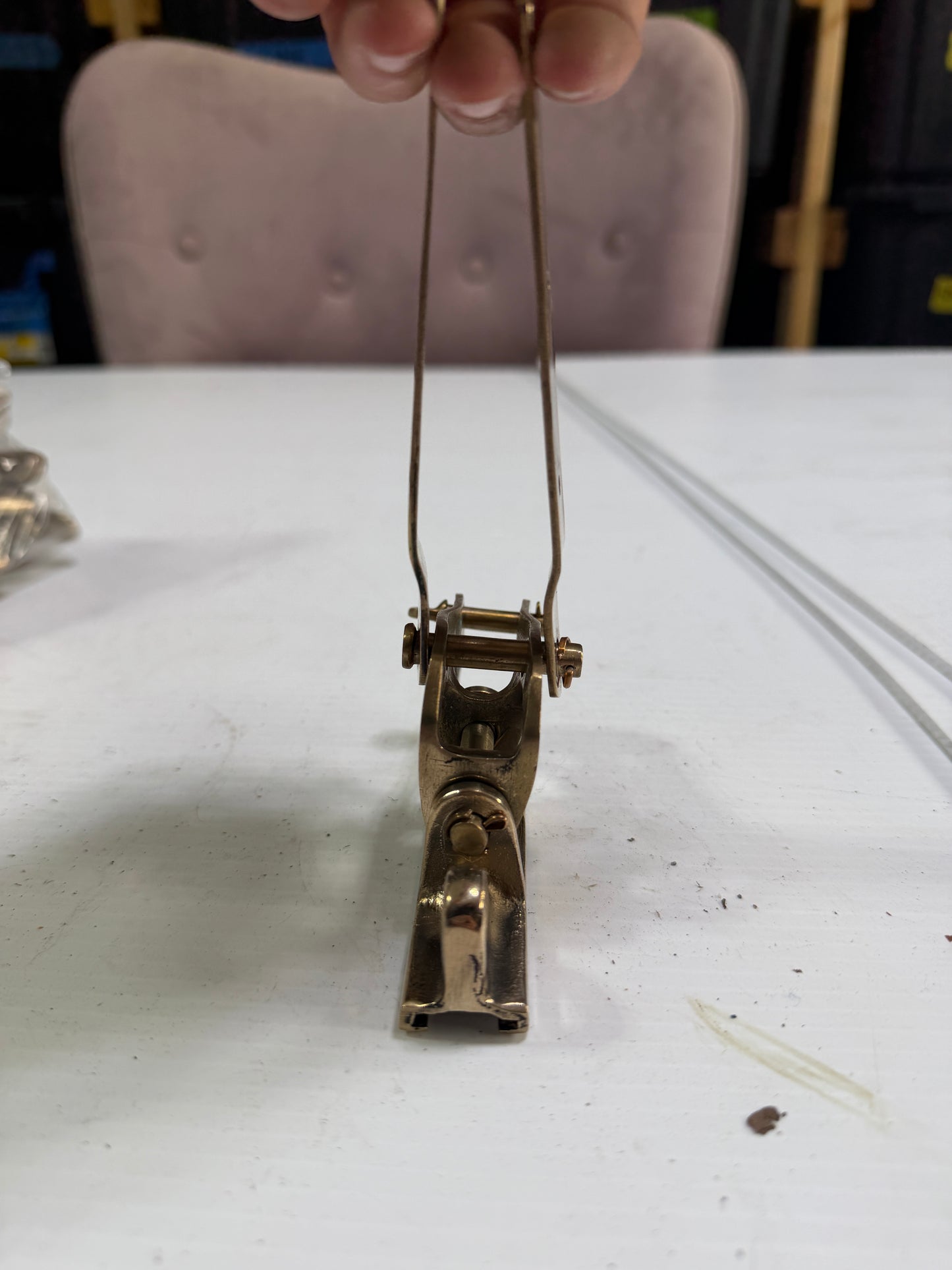 5/8" Sail Track Gooseneck Assembly