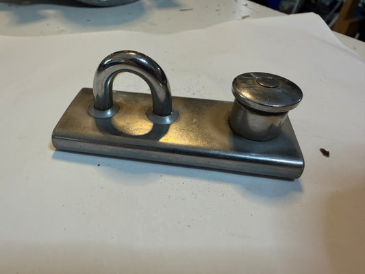 1" Stainless Steel Pull Top Track Car - 1/2" Eye