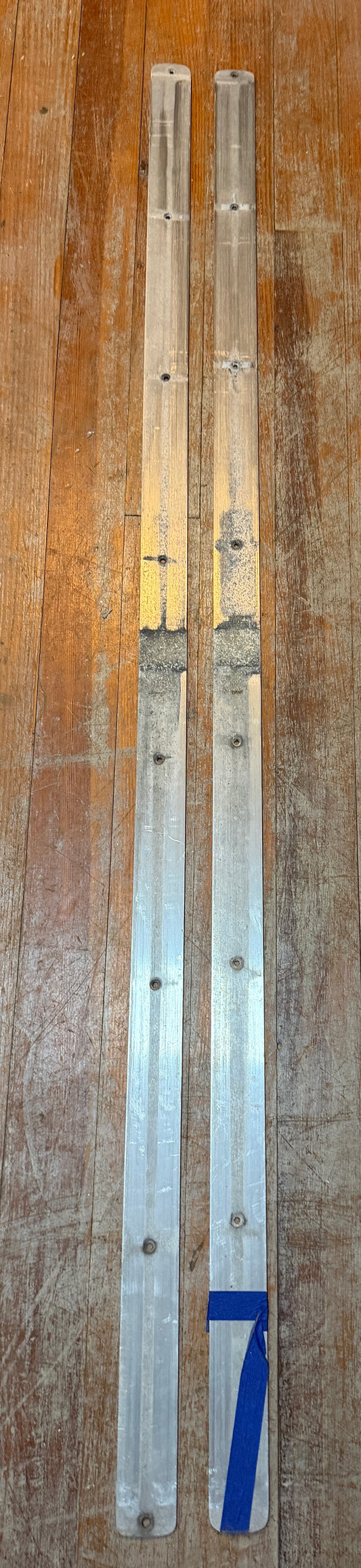63 1/2" Long x 2" Aluminum Hatch Slides