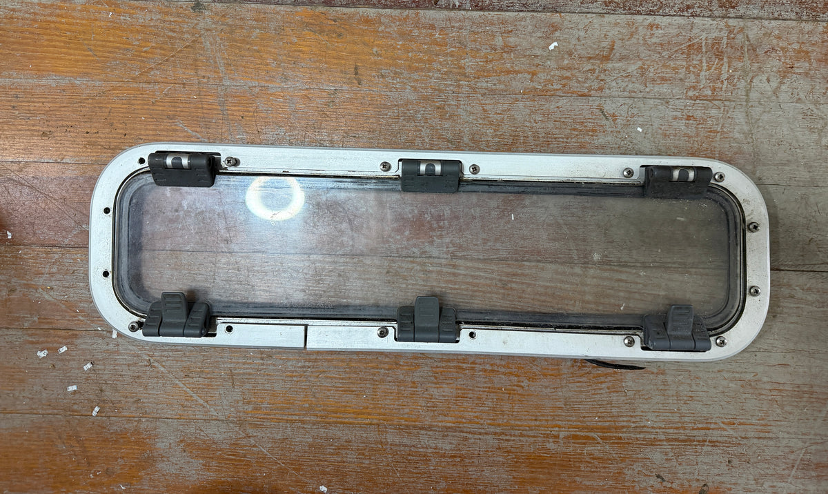 Lewmar 3534282 P 13J11 - Opening Portlight / Port Light / Hatch - ID: 25 1/8" Length x 6 5/8" Width