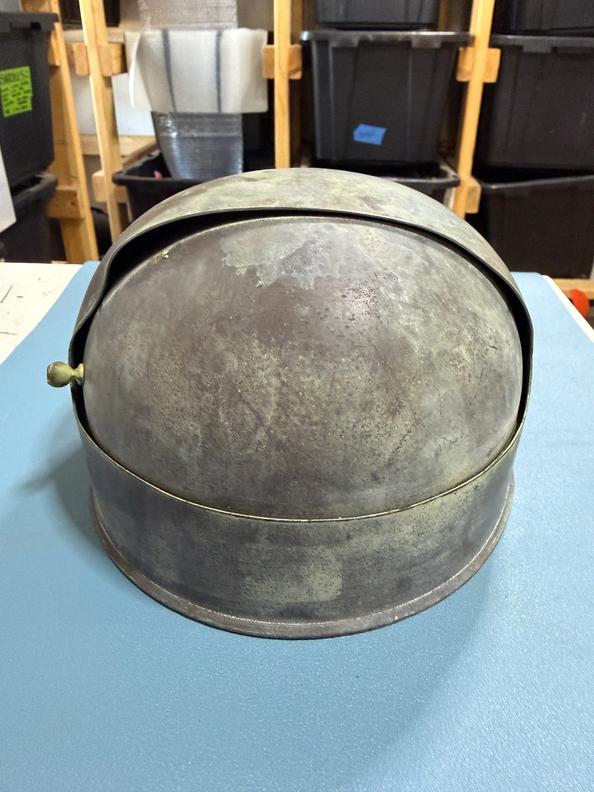 Bronze Compass Housing Top - 7" Diameter - DENTED