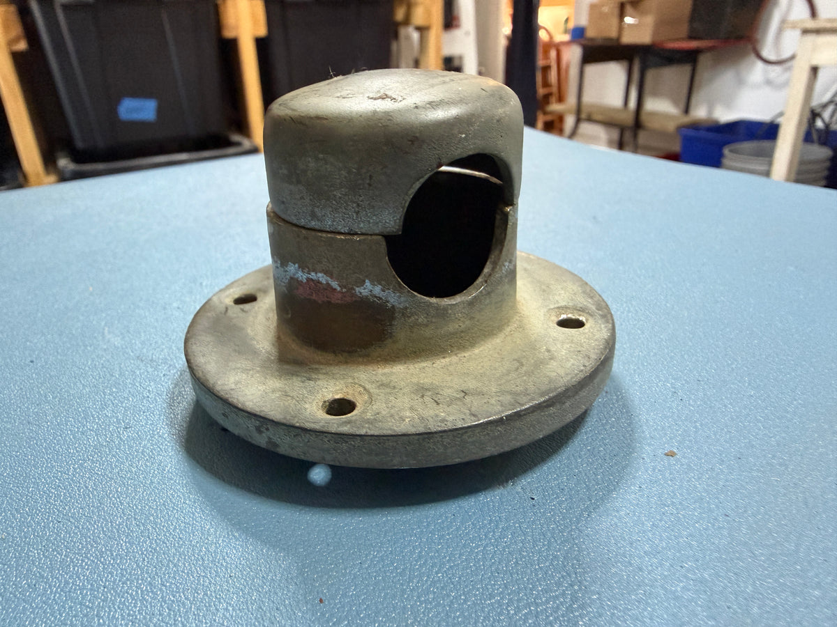 Chromed Bronze Anchor Hawse - 1 5/8" Insert - More Bronze Look