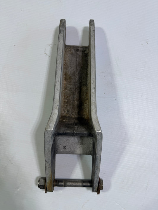 Aluminum 2 1/8" Width Tiller Hardware & 2 5/16" Diameter Rudder Cap -- #2