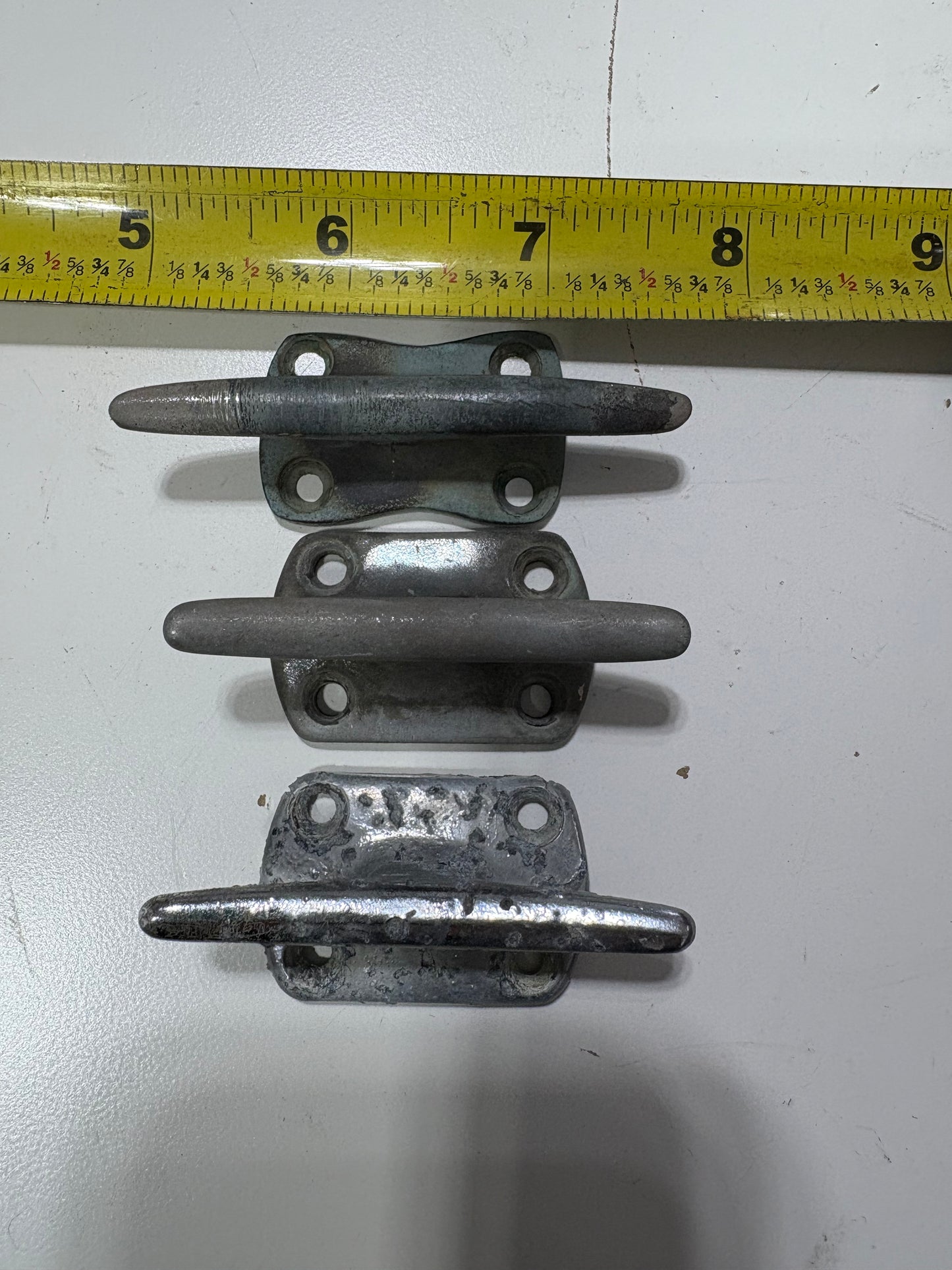 LOT OF 3 Small Cleats 2 1/4"