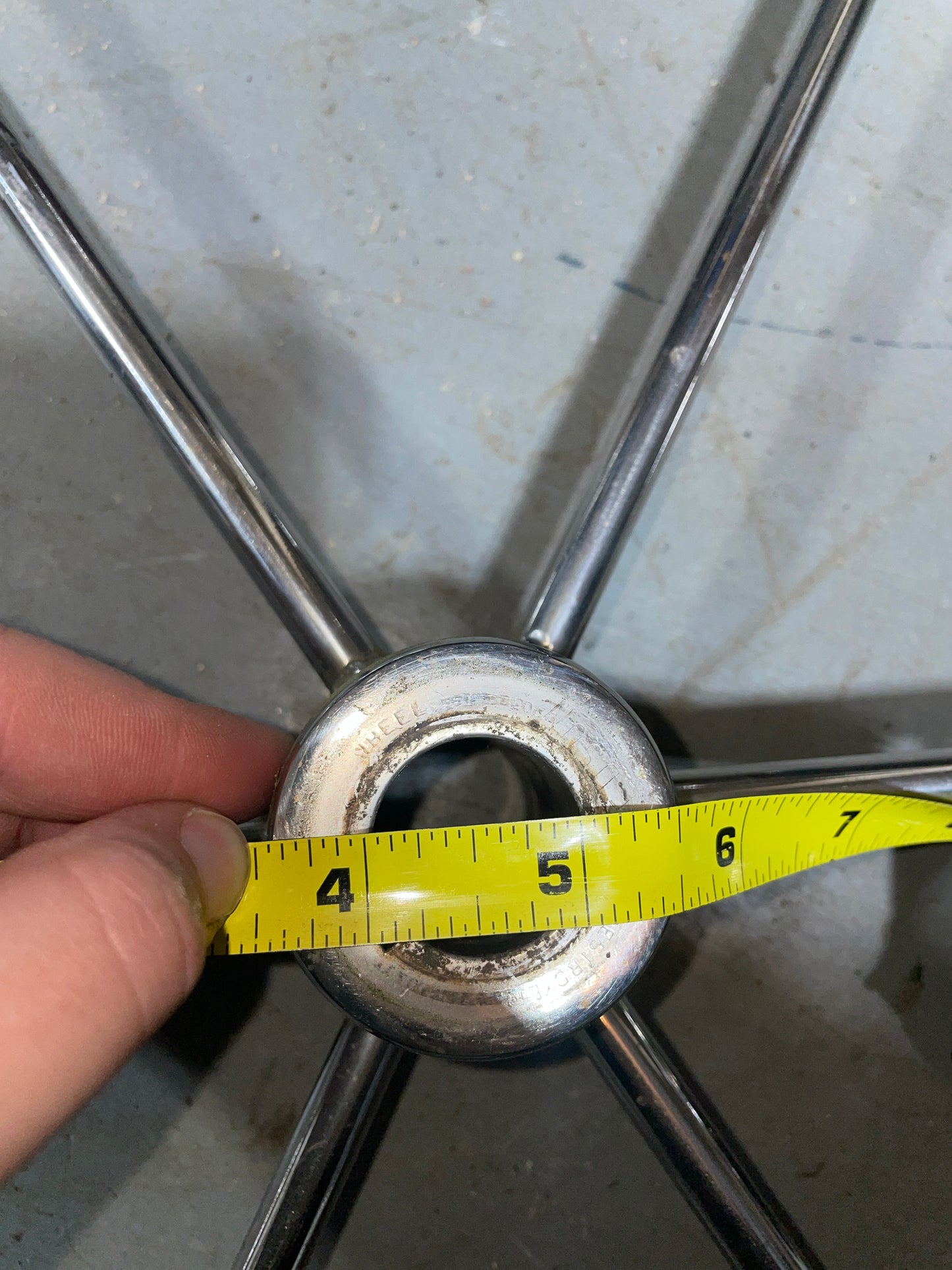 20” Stainless Steel Wheel With 1” Keyed Shaft