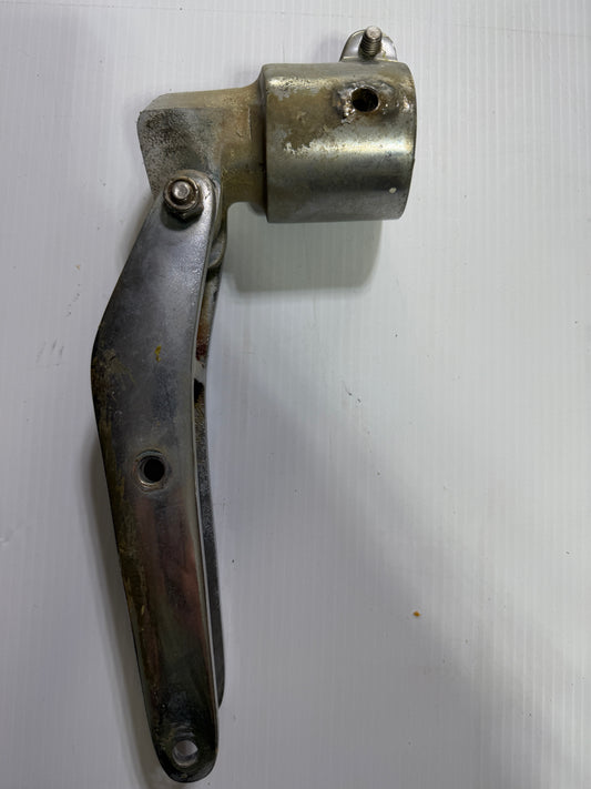 Chromed Bronze Tiller Strap & Rudder Hardware - Newport 30 -- #22