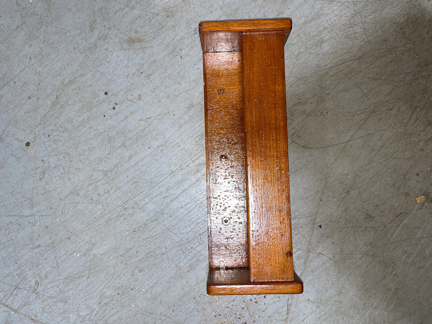 Seateak Wall Shelf - Organizer - Pencil Holder on Left Side