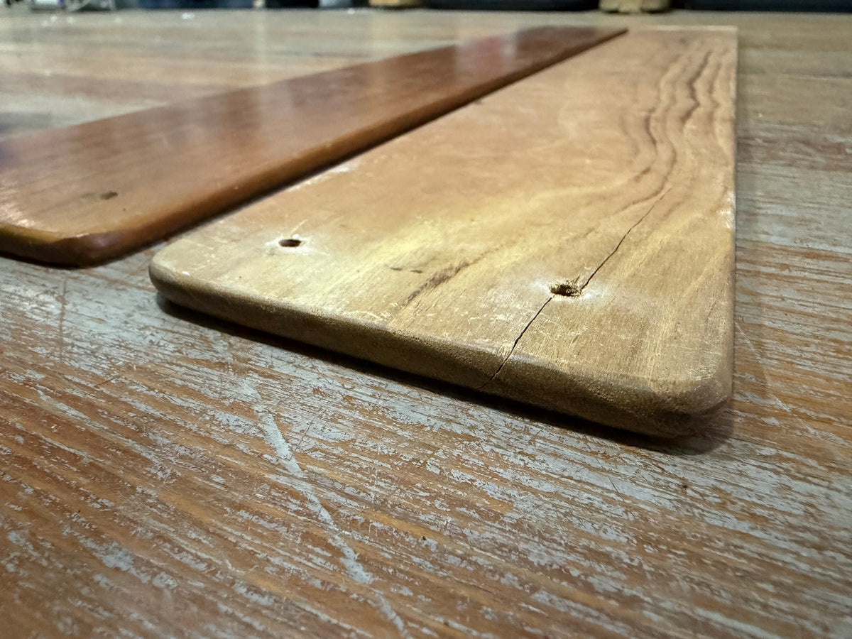 PAIR Teak Boards - 31" Long x 4" Width x 1/4" Thickness - Pearson 31