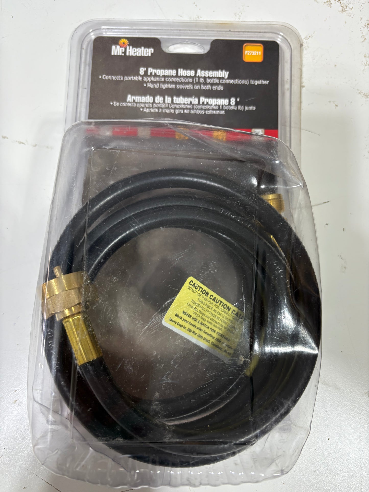 Mr Heater 8' Propane Hose Assembly (New)