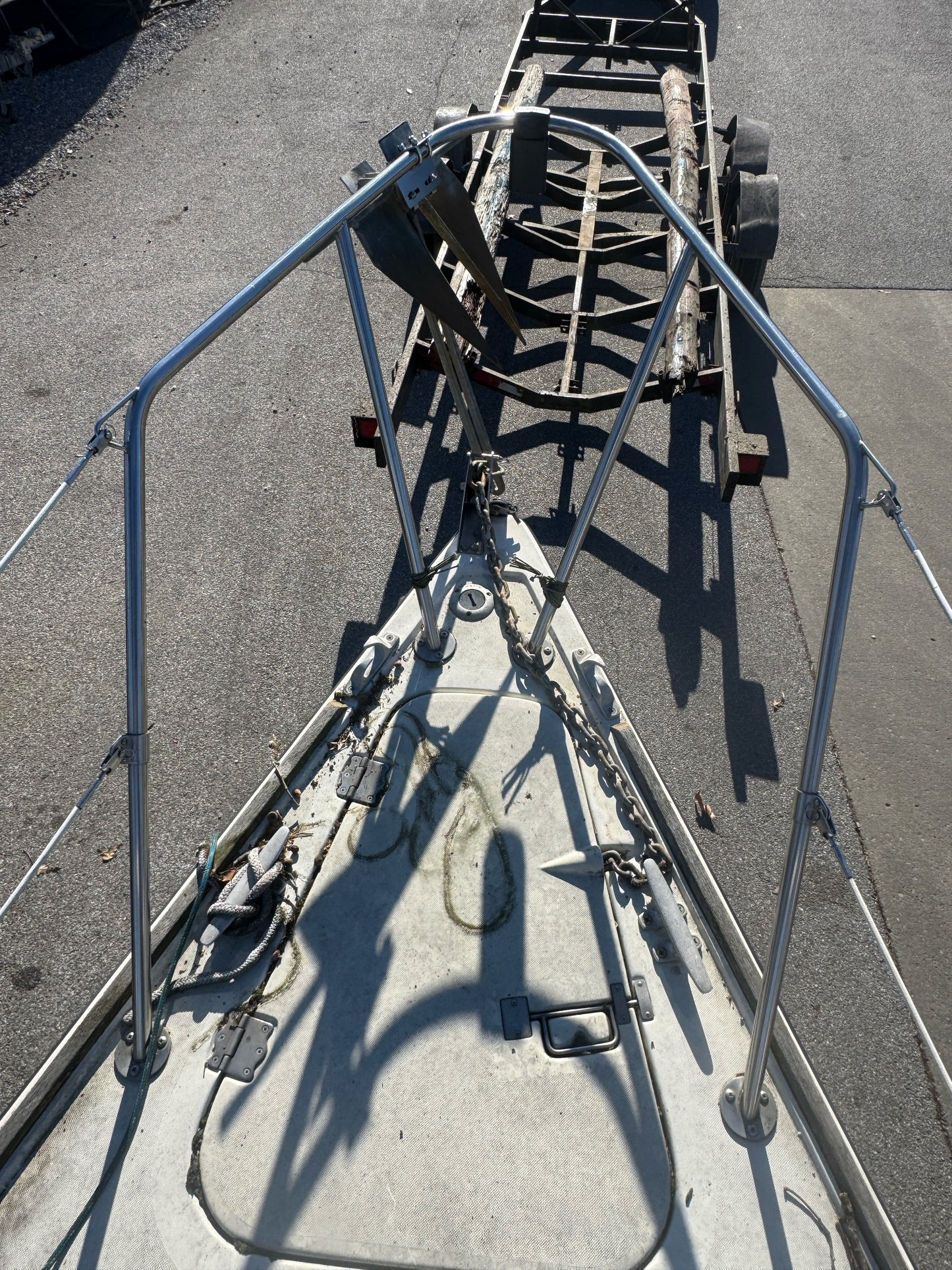 Bow Railing - Pearson 27