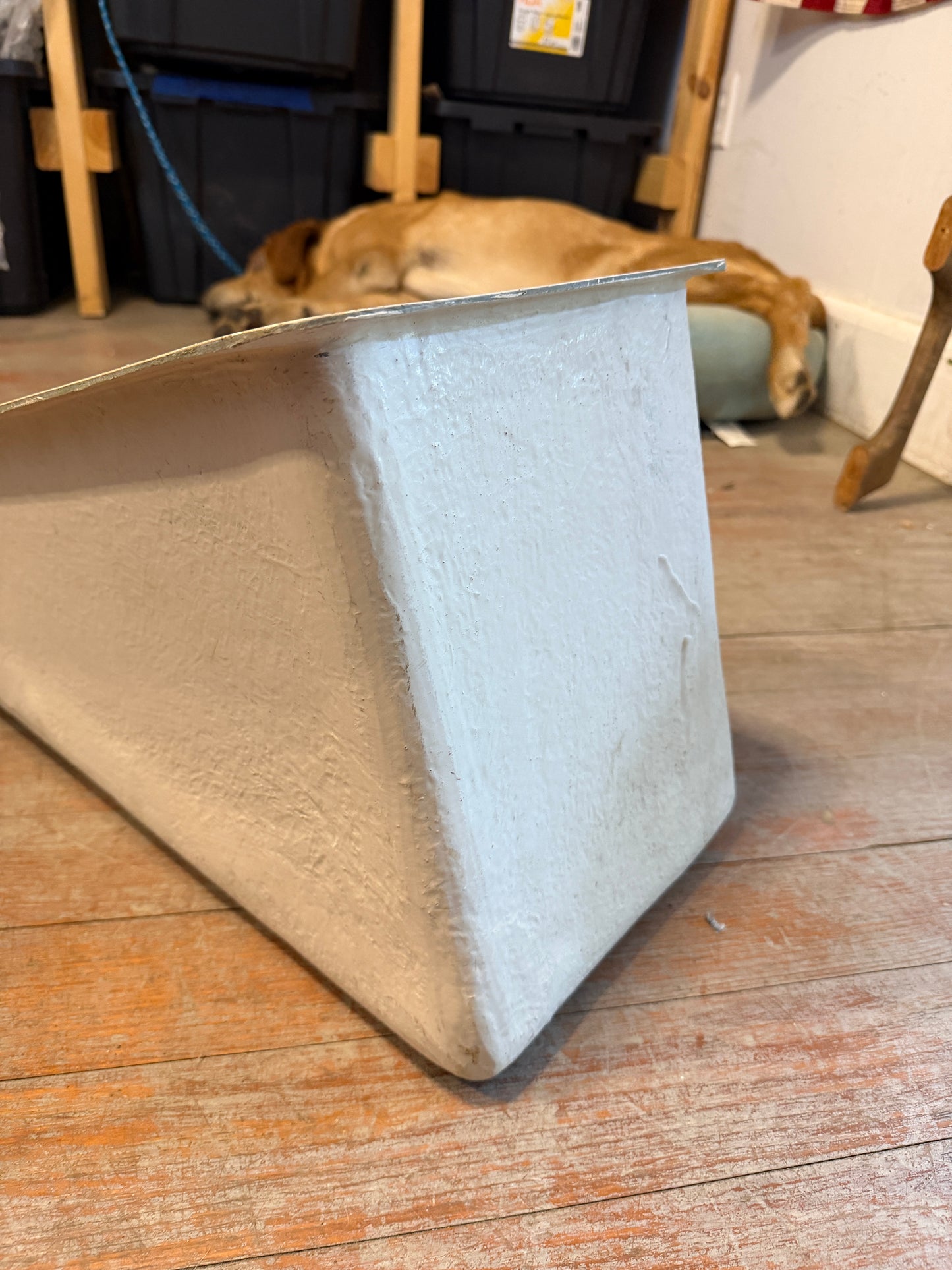 CS Yachts 33 Tapered Fiberglass Box - 9 1/2" Long x 18" Wide x 11 1/2 & 6" Depth Insert