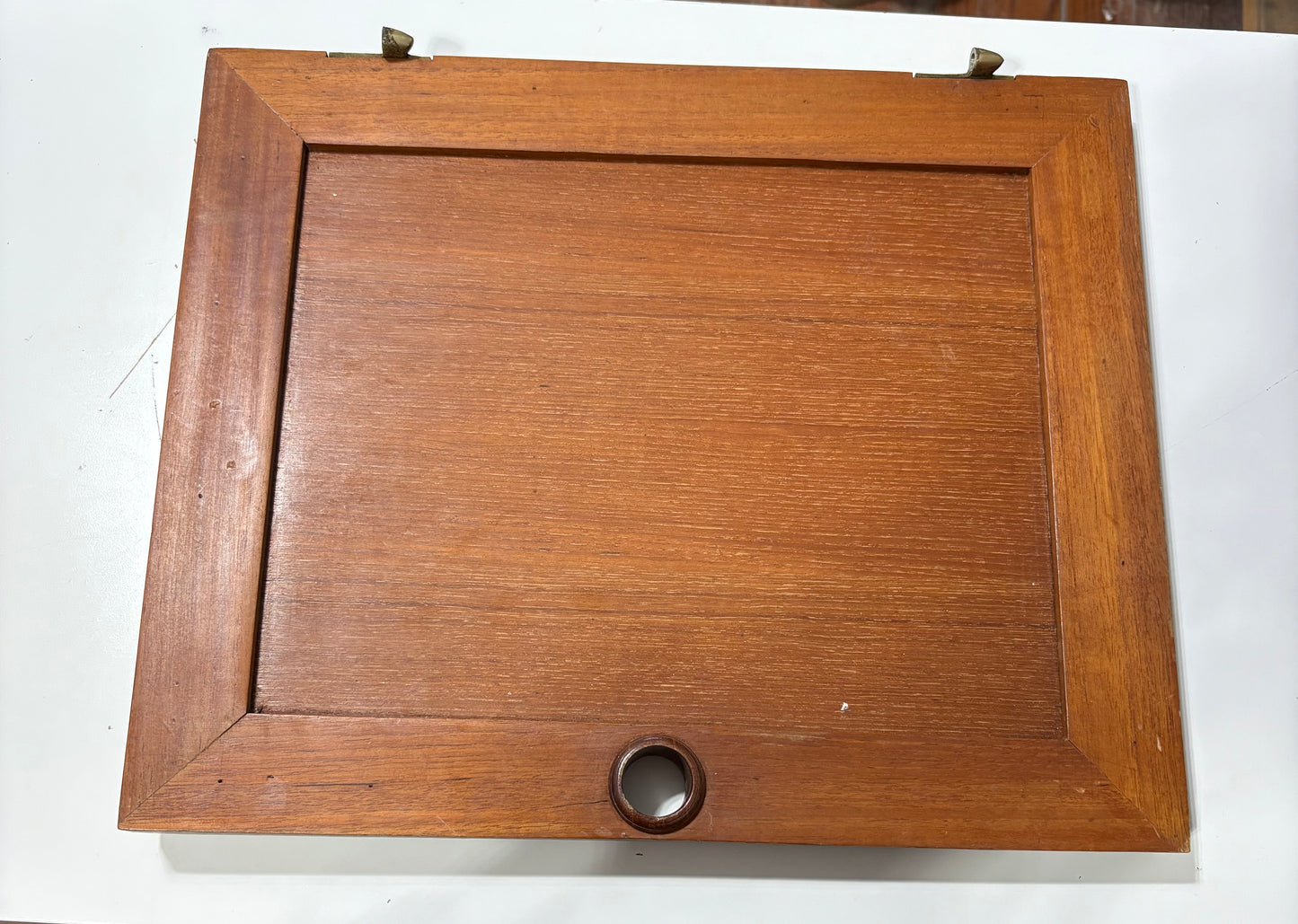 Teak Cabinet Door off of Rafiki 35 #264 14 3/8 x 12"