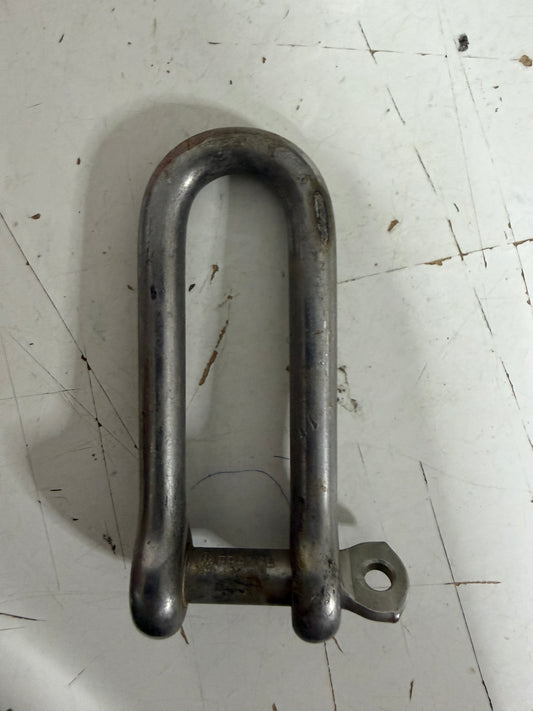 Wichard Elongated D Shackle - 3/16" Pin x 3/8” Width