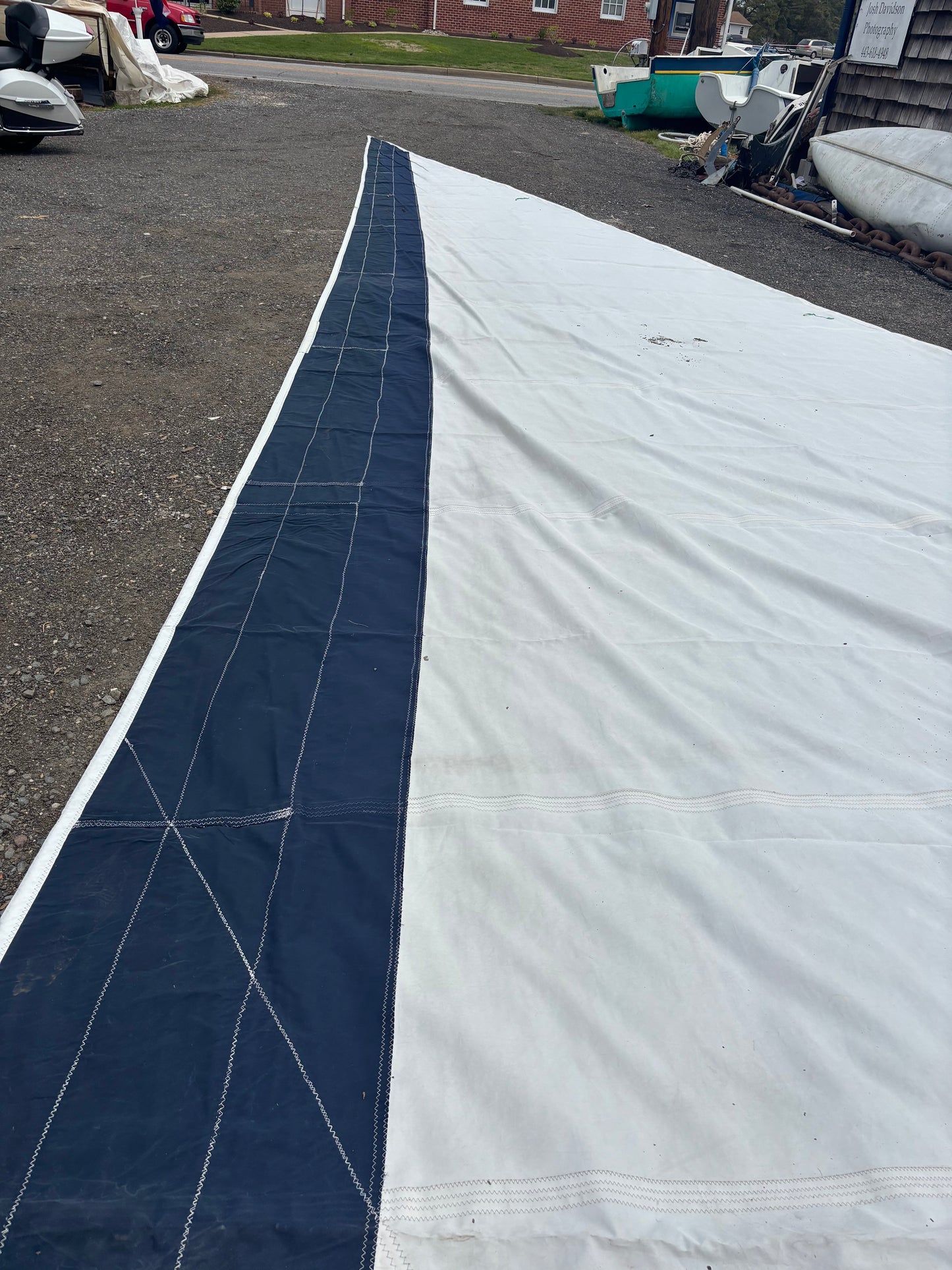 Hunter 40.5 Roller Furling/Furler Genoa Sail - 44’ 7” x 48’ 6” x 18’ 4”