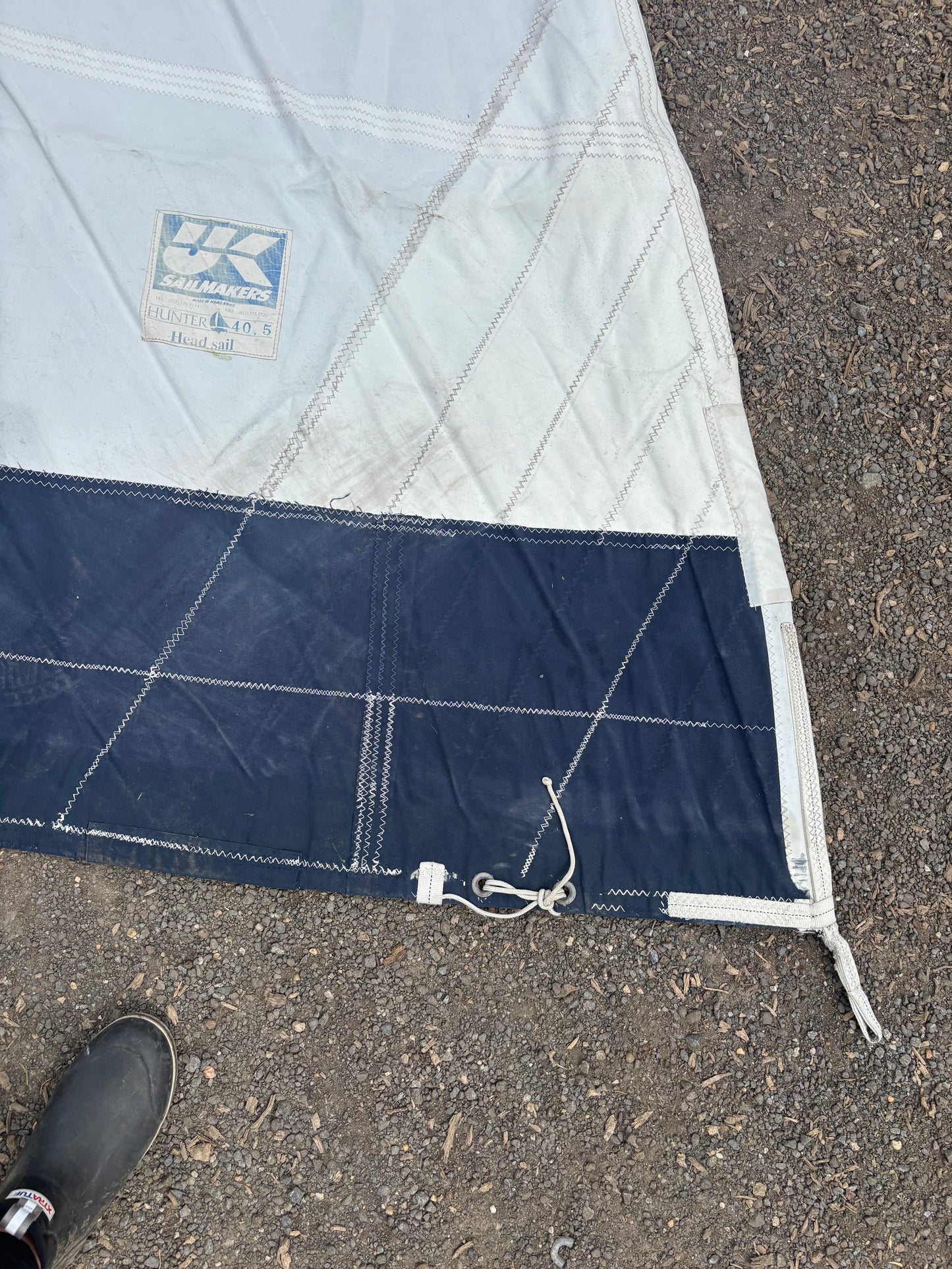Hunter 40.5 Roller Furling/Furler Genoa Sail - 44’ 7” x 48’ 6” x 18’ 4”