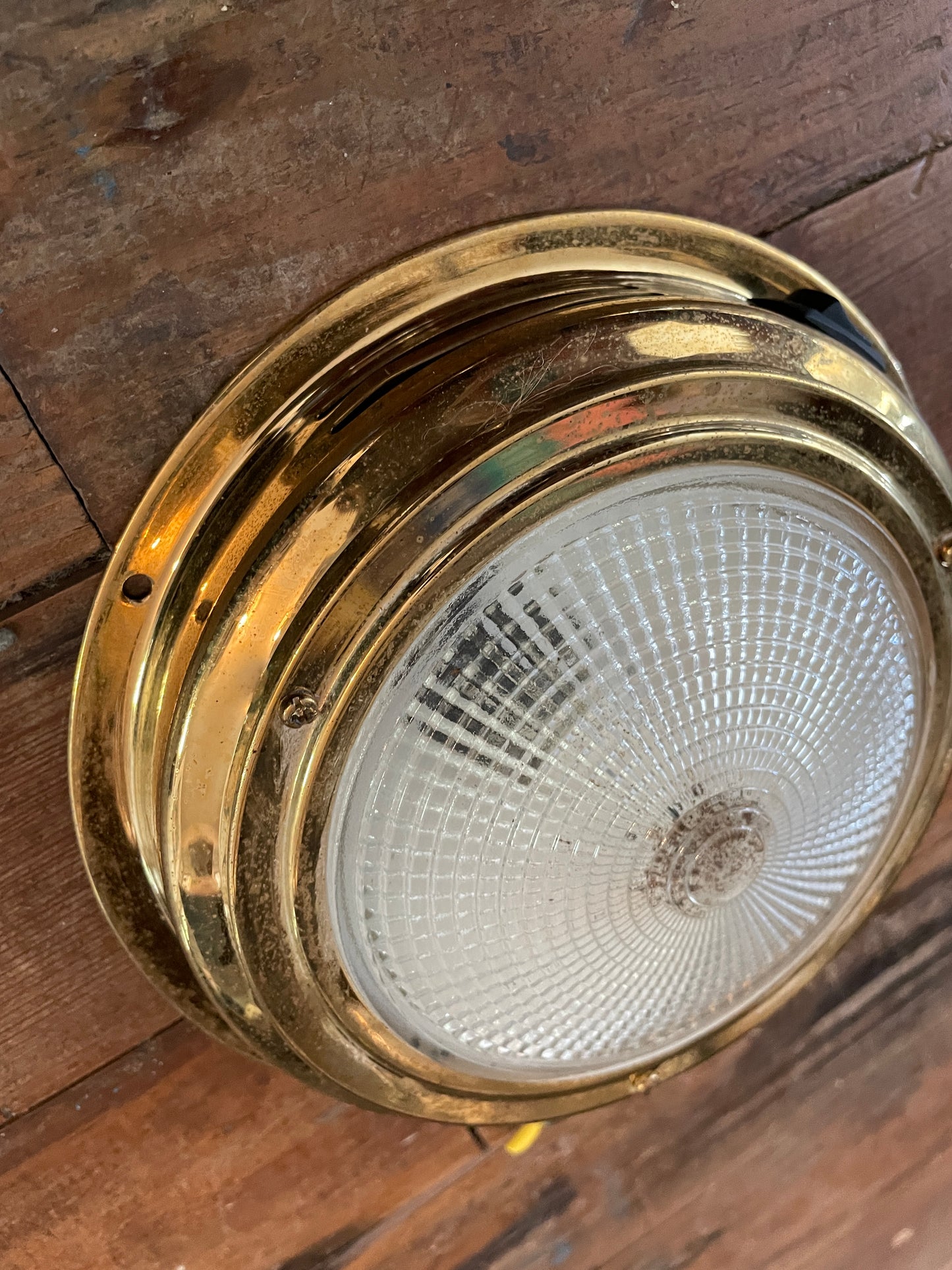 Gold Interior Light- 6 3/4”- UNTESTED