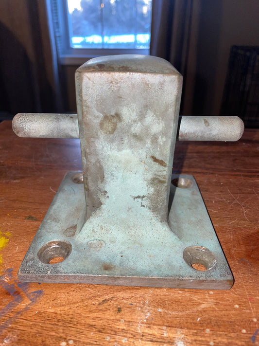 Bronzed Bollard Cleat- 5” Base