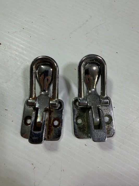 PAIR Perko 1112 Bronzed Latches - Missing The Attachment Piece