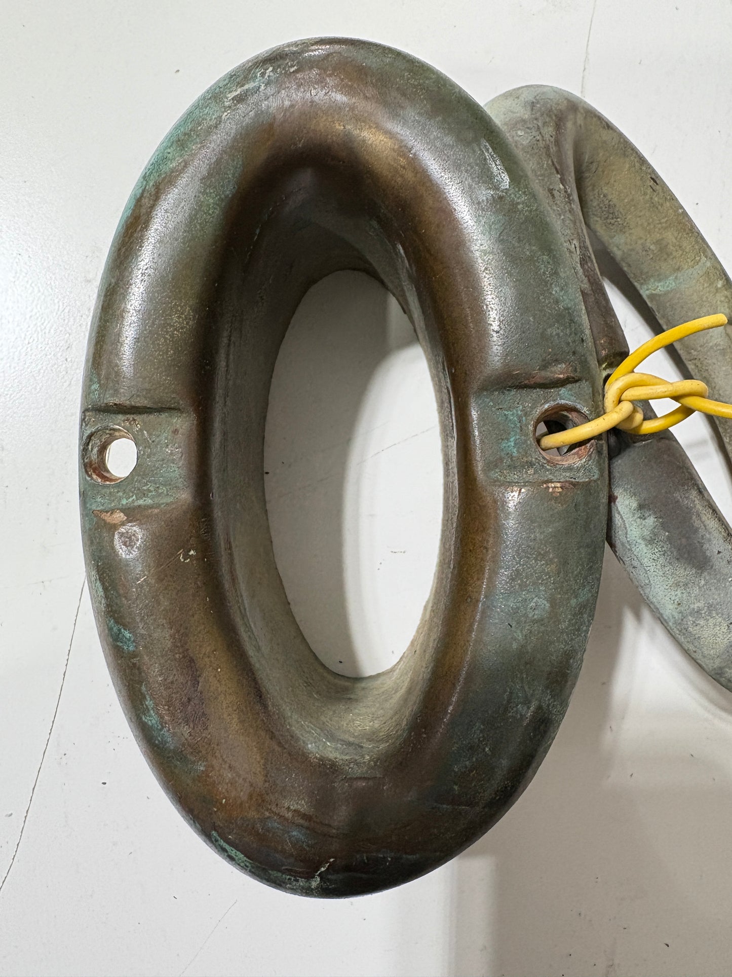 Bronze Anchor Hawse - OD 4"x2"