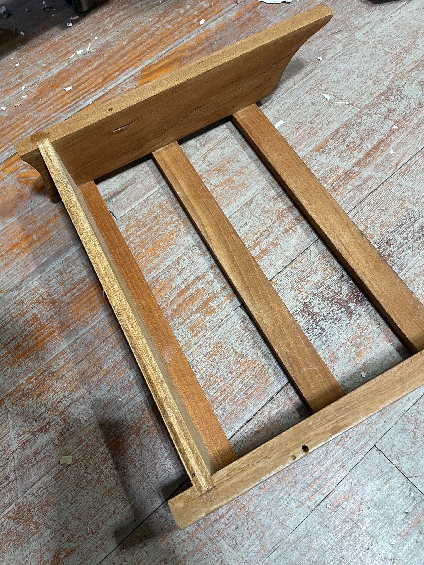Small Magazine Rack - 12 3/4" Long x 2" Deep x 14" Tall