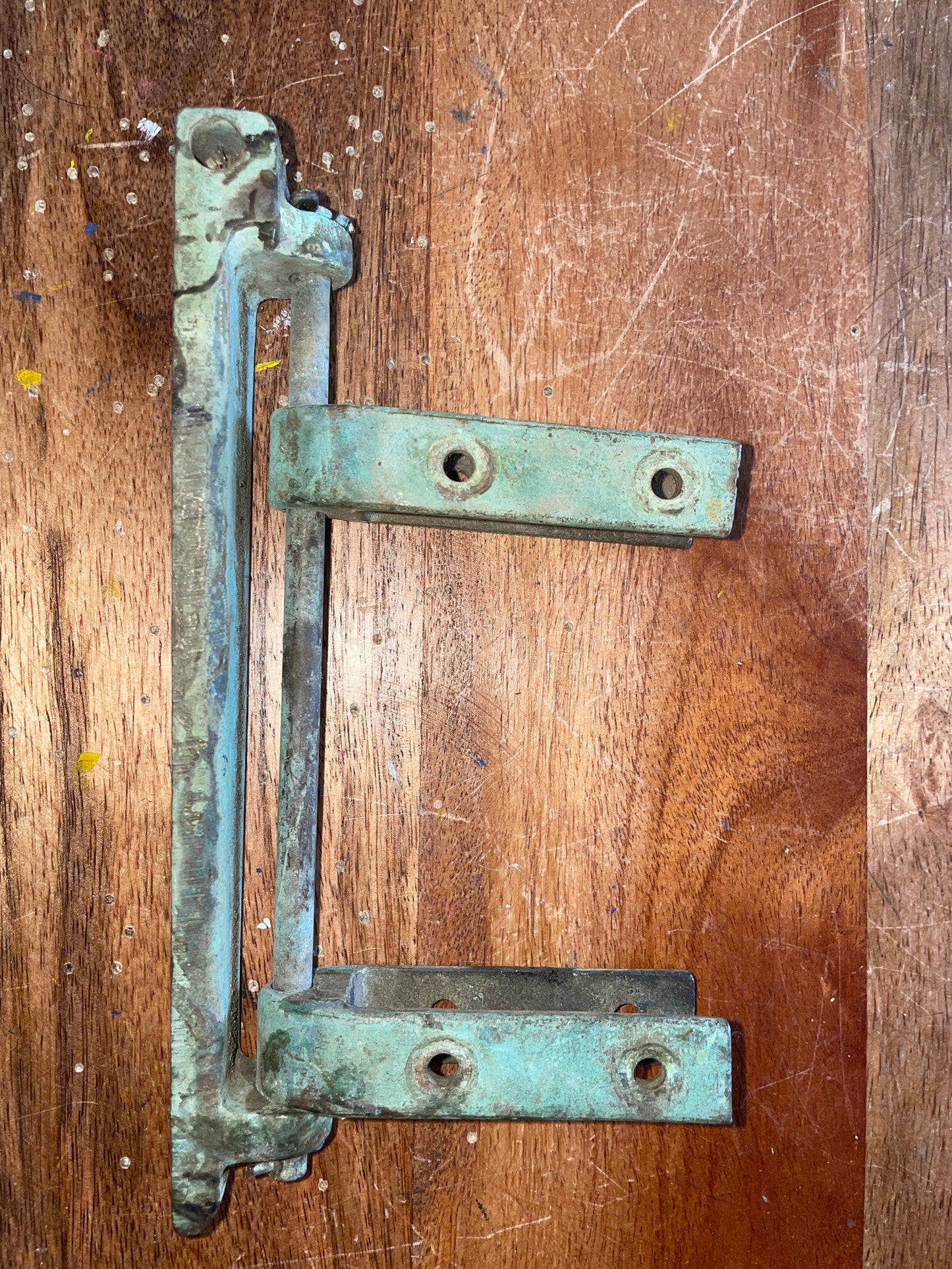 Vintage Bronze Rudder Hardware -  3/4” Width