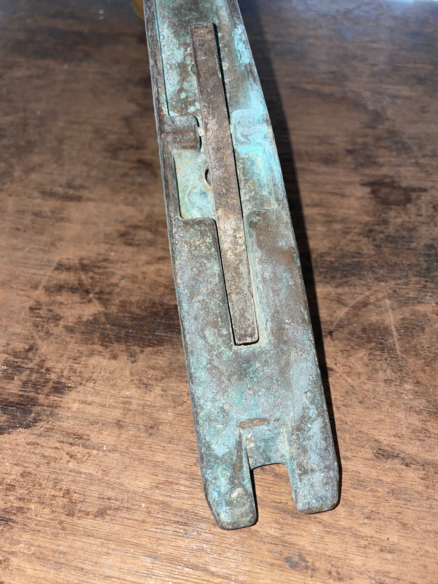 Vintage Bronze Merriman 1 1/2” Insert Winch Handle