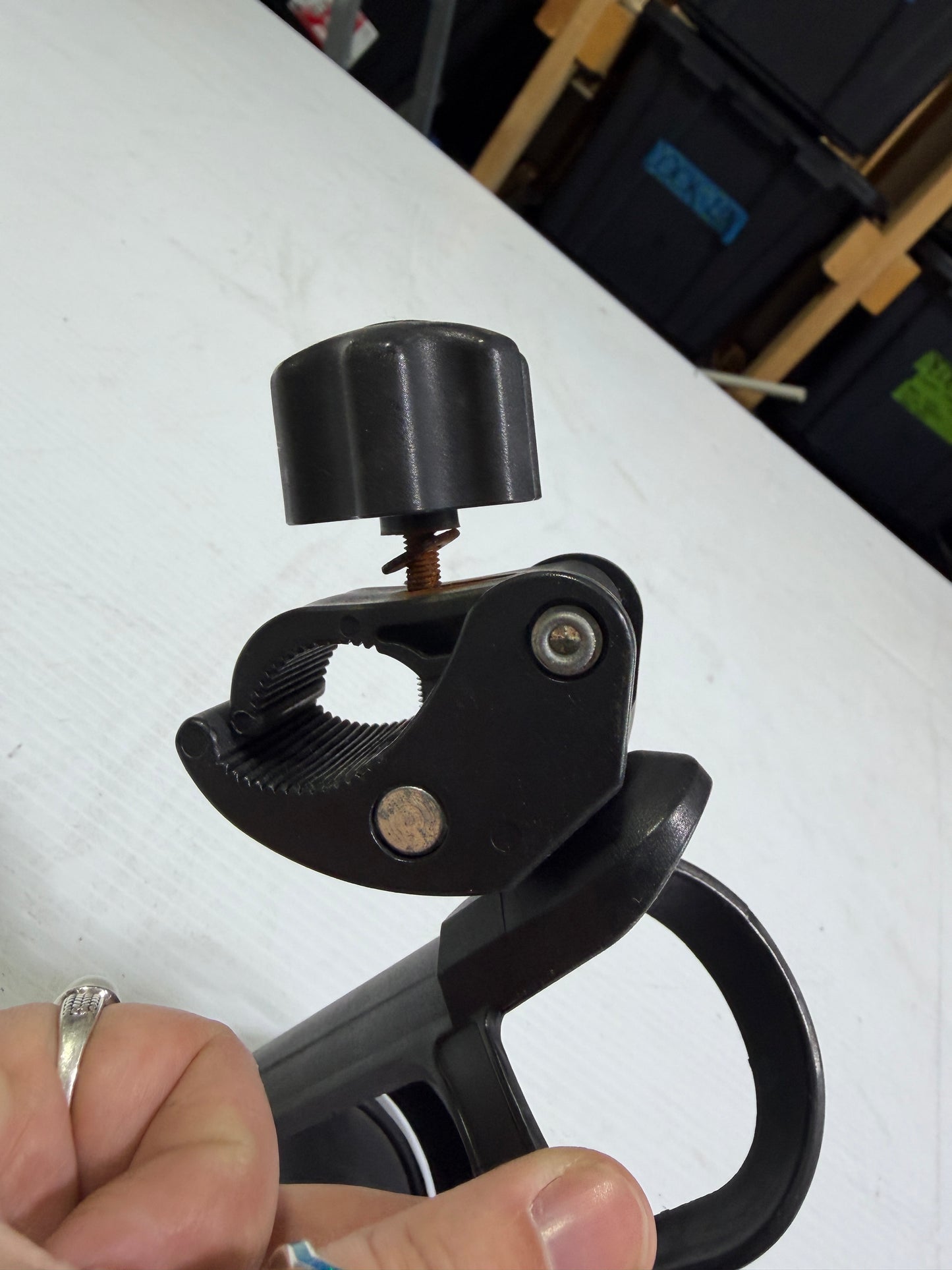 Plastic Rail Mount Bottle Holder