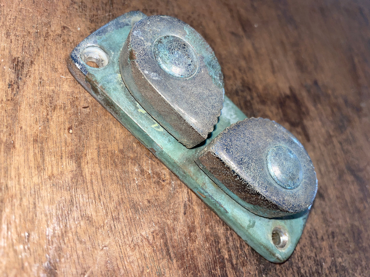 Vintage Bronze Cam Cleat 1/2” Width (Left Cam Does Get Stuck)