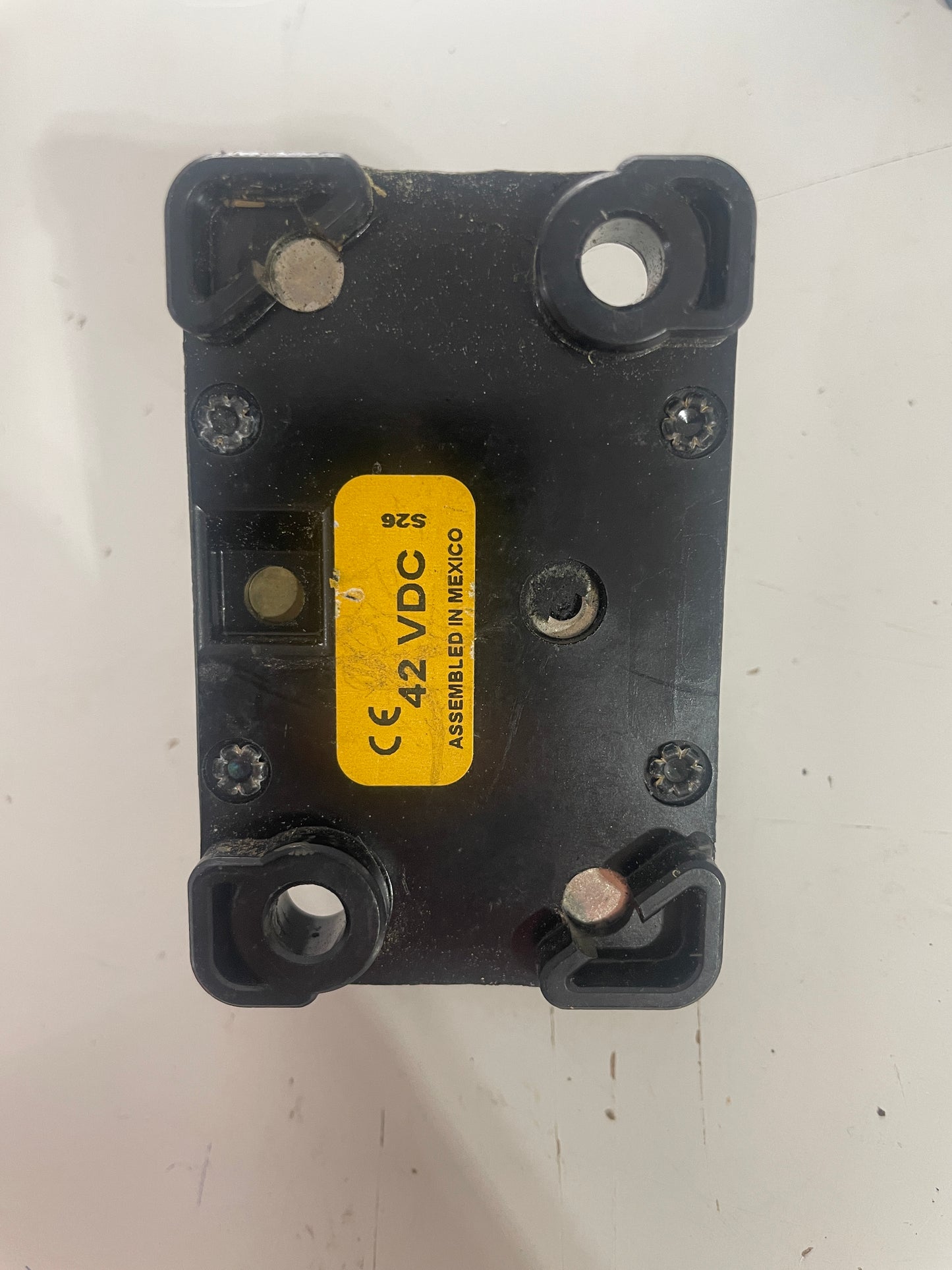 Blue Sea System Thermal Circuit Breaker Surface Mount 185050F - 50 AMP - 42 VDC