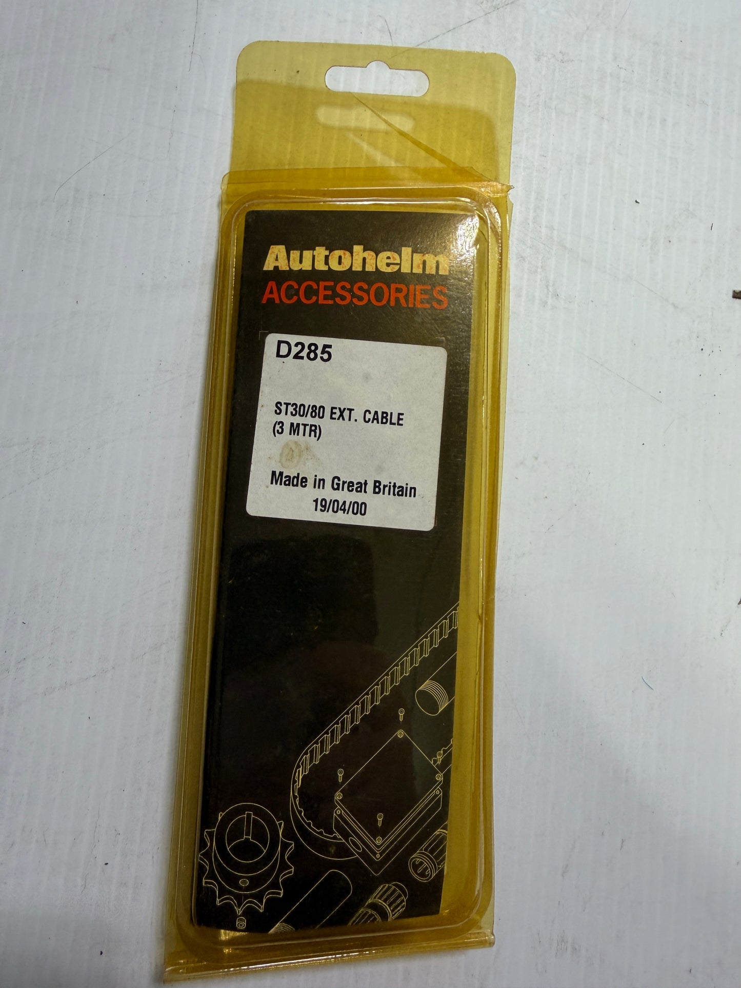Autohelm / Autopilot Accessories D285 - ST30/80 Ext. Cable - 3 MTR - NEW
