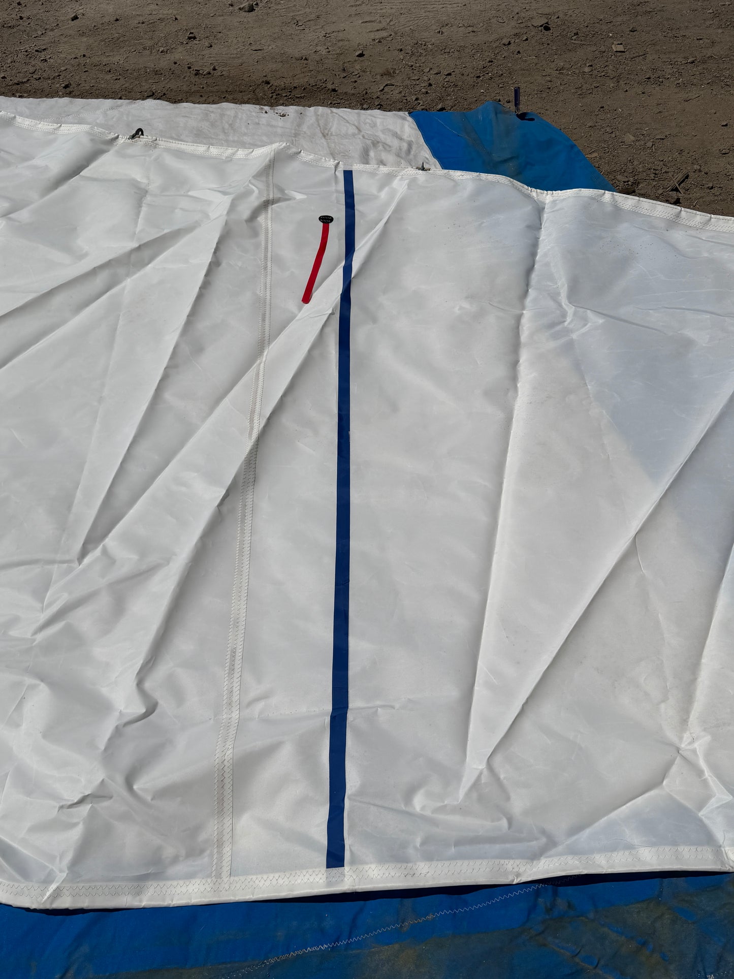 1978 Hunter 30 Main Sail - 37'7" Luff x 35' Leech x 13'7" Foot
