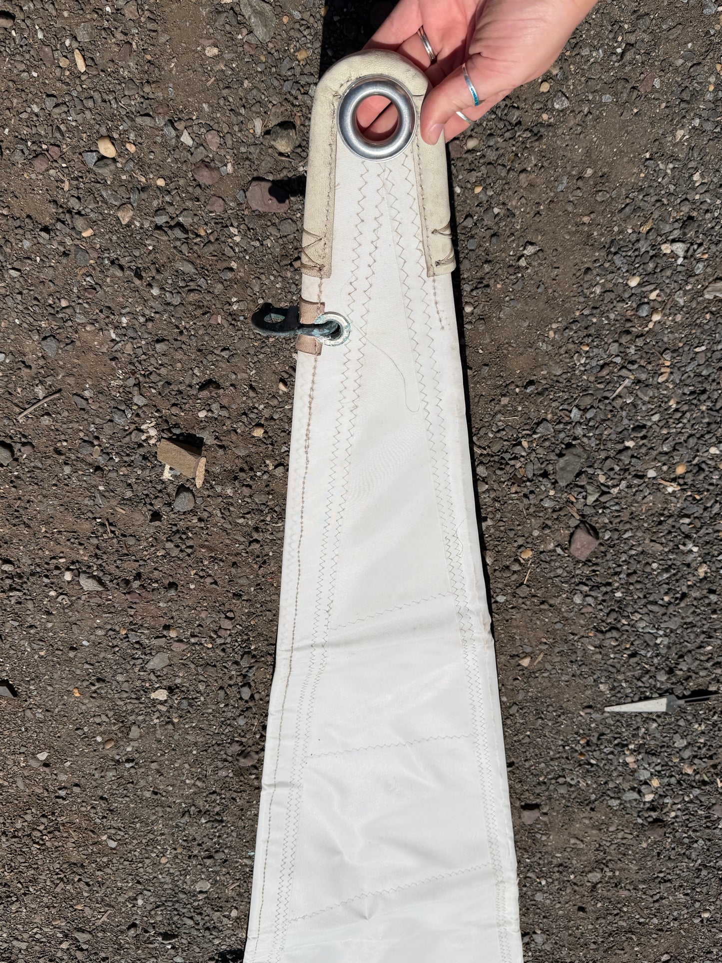 1978 Hunter 30 Main Sail - 37'7" Luff x 35' Leech x 13'7" Foot