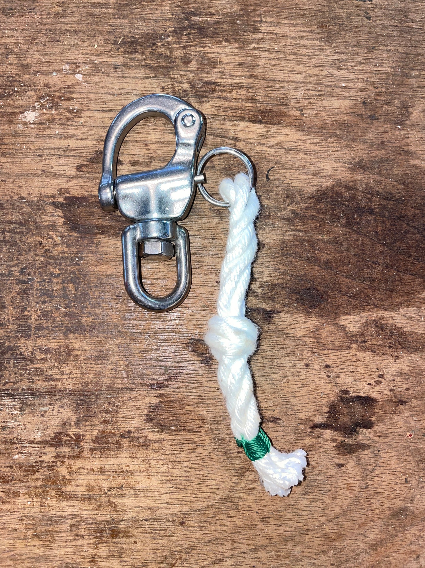 SS Swivel Bail Shackle With Pull- 1/2”