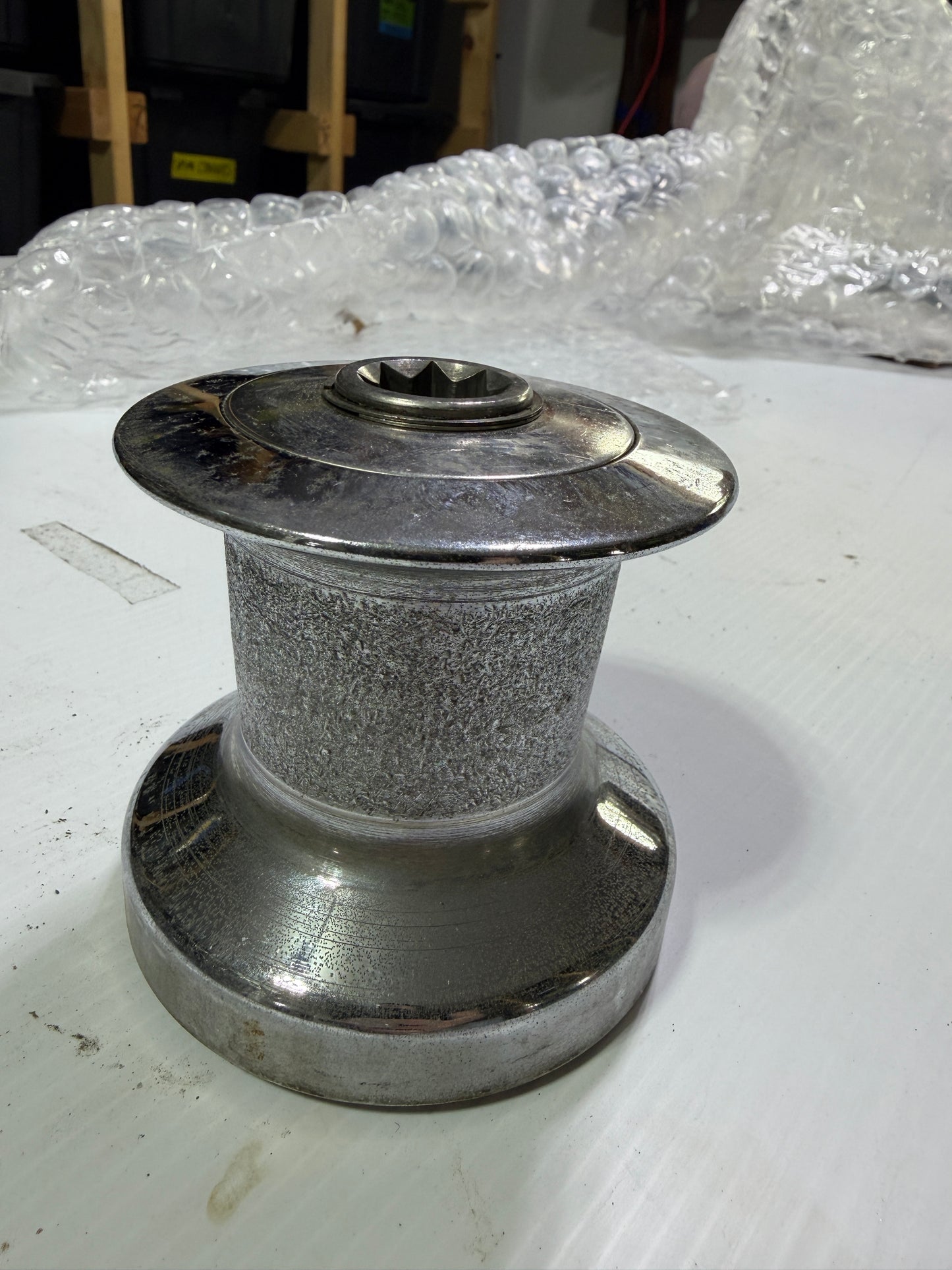 Lewmar 8 Single Speed Regular Winch - All Chromed