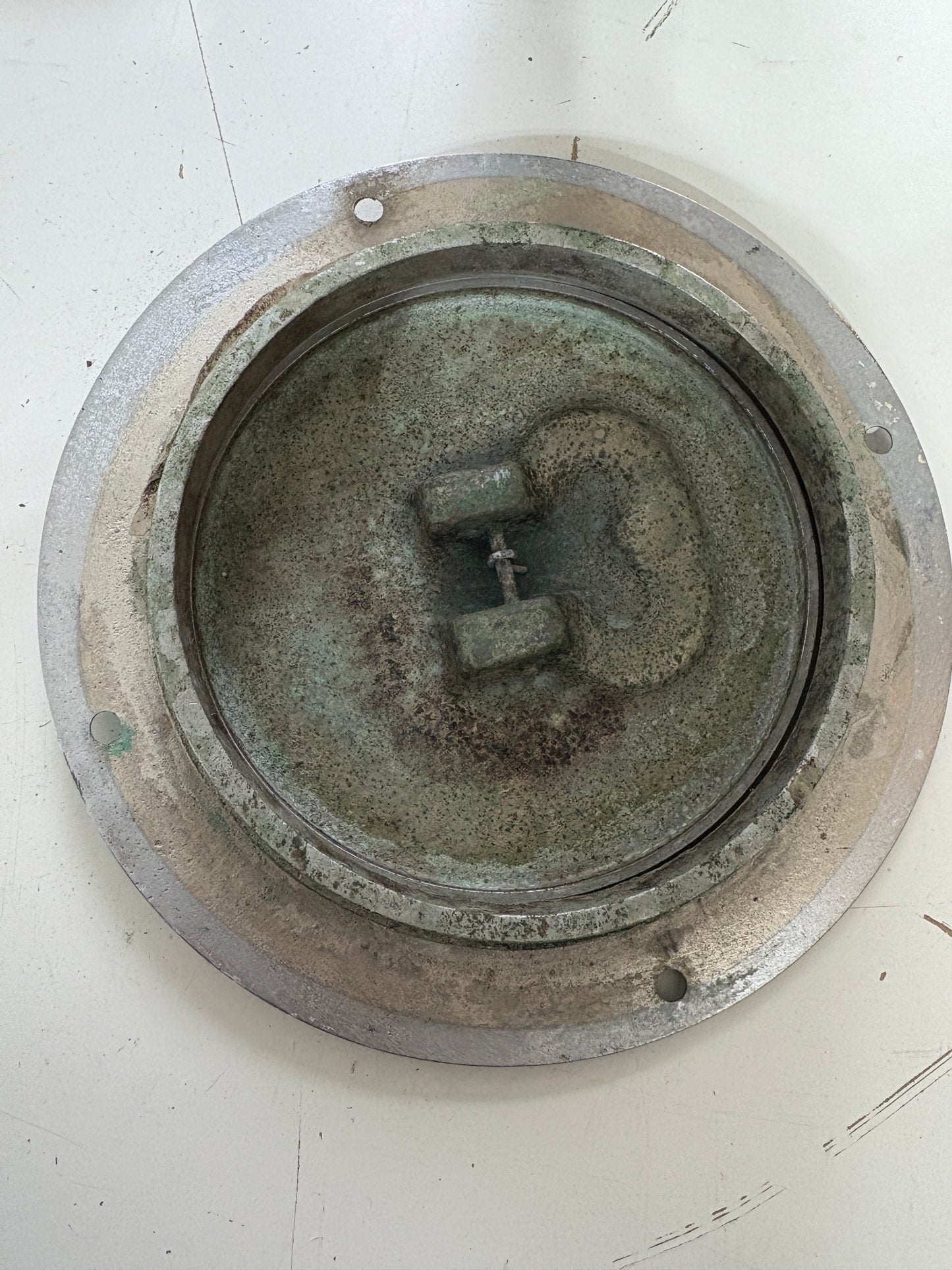 Bronze Deck Plate 7.5" dia