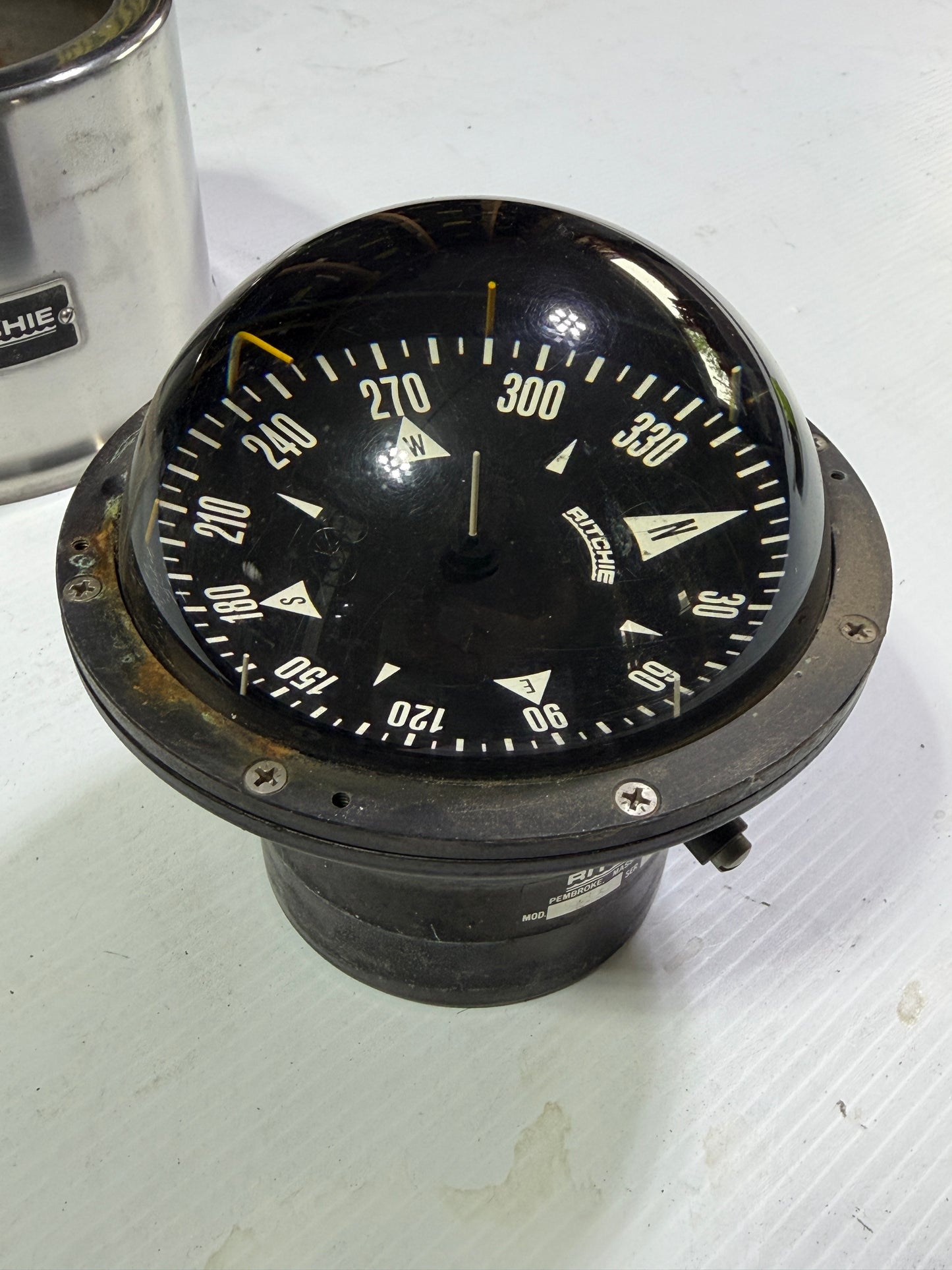 Ritchie SP-5 - 3 7/8" Diameter Base - With Stainless Steel Housing