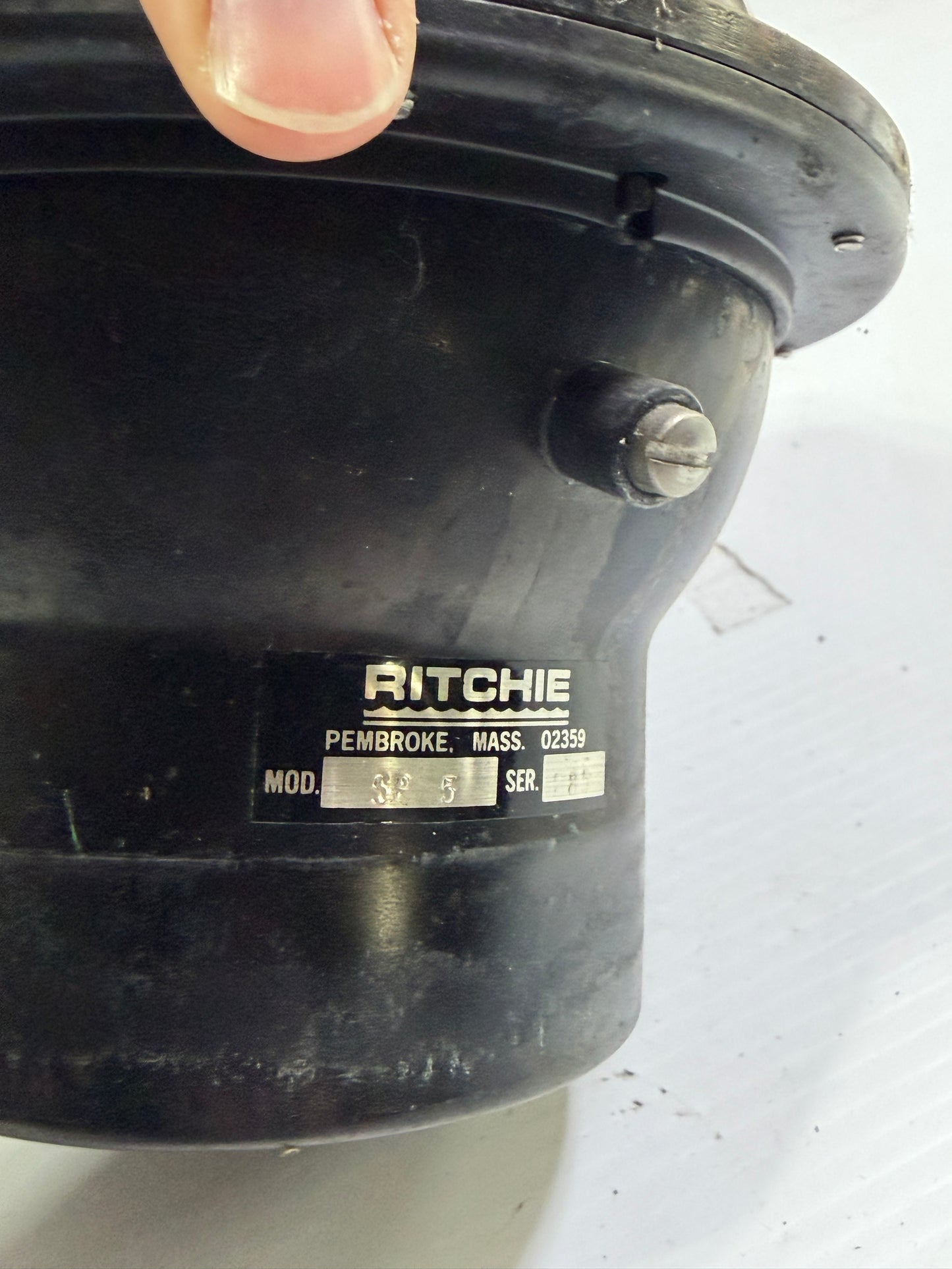 Ritchie SP-5 - 3 7/8" Diameter Base - With Stainless Steel Housing